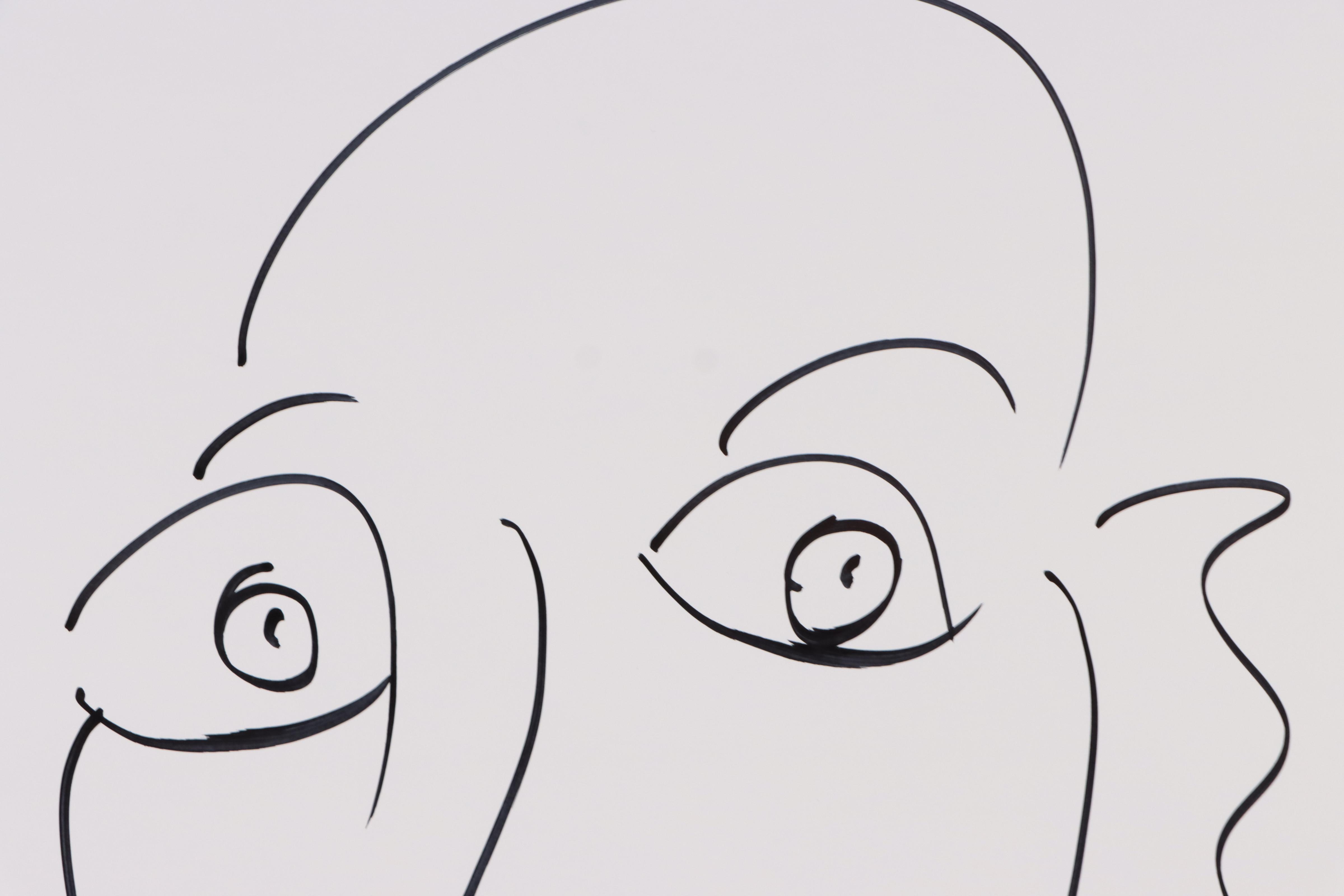 Peter Keil Ink Portrait