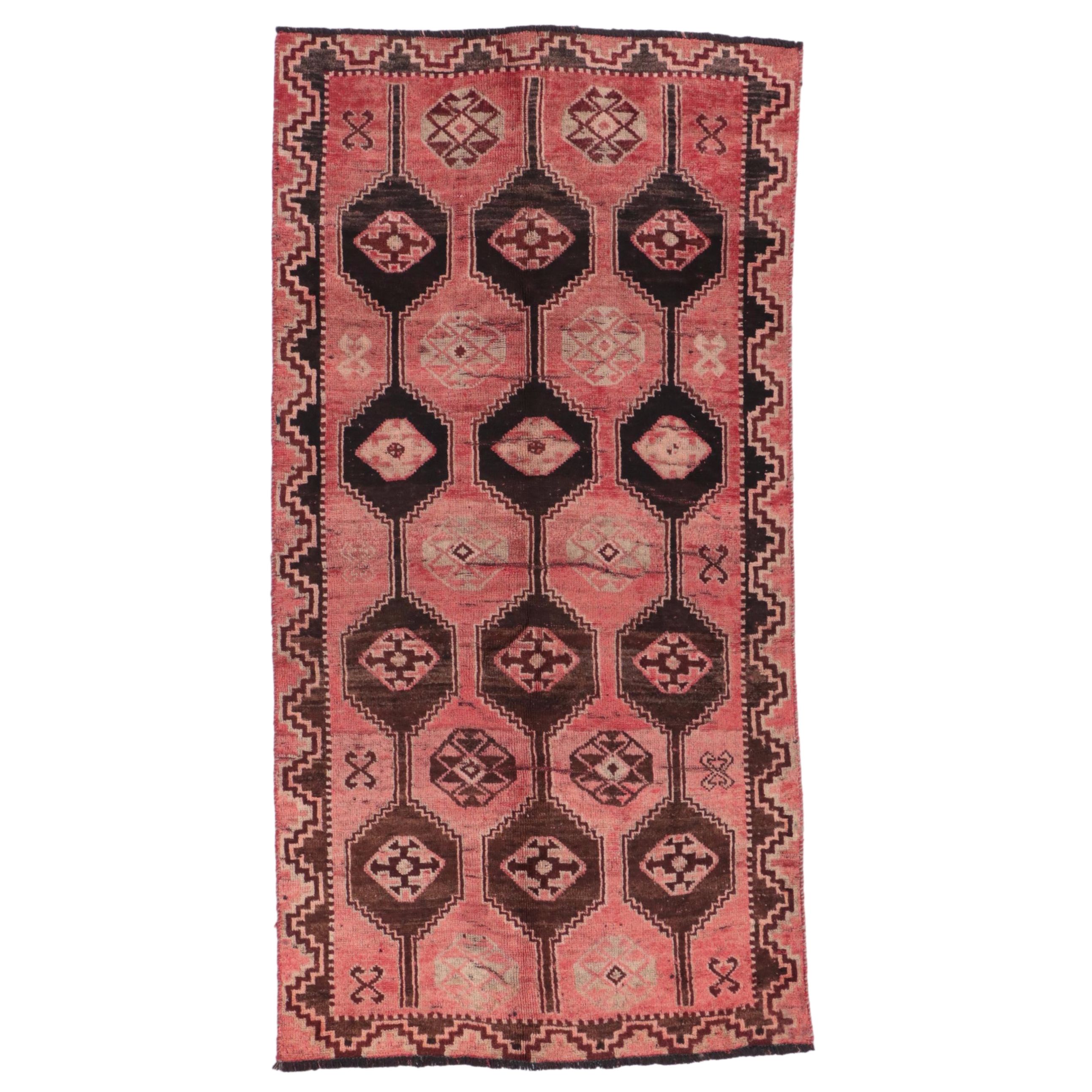 3'8 x 7'4 Hand-Knotted Persian Lurs Area Rug