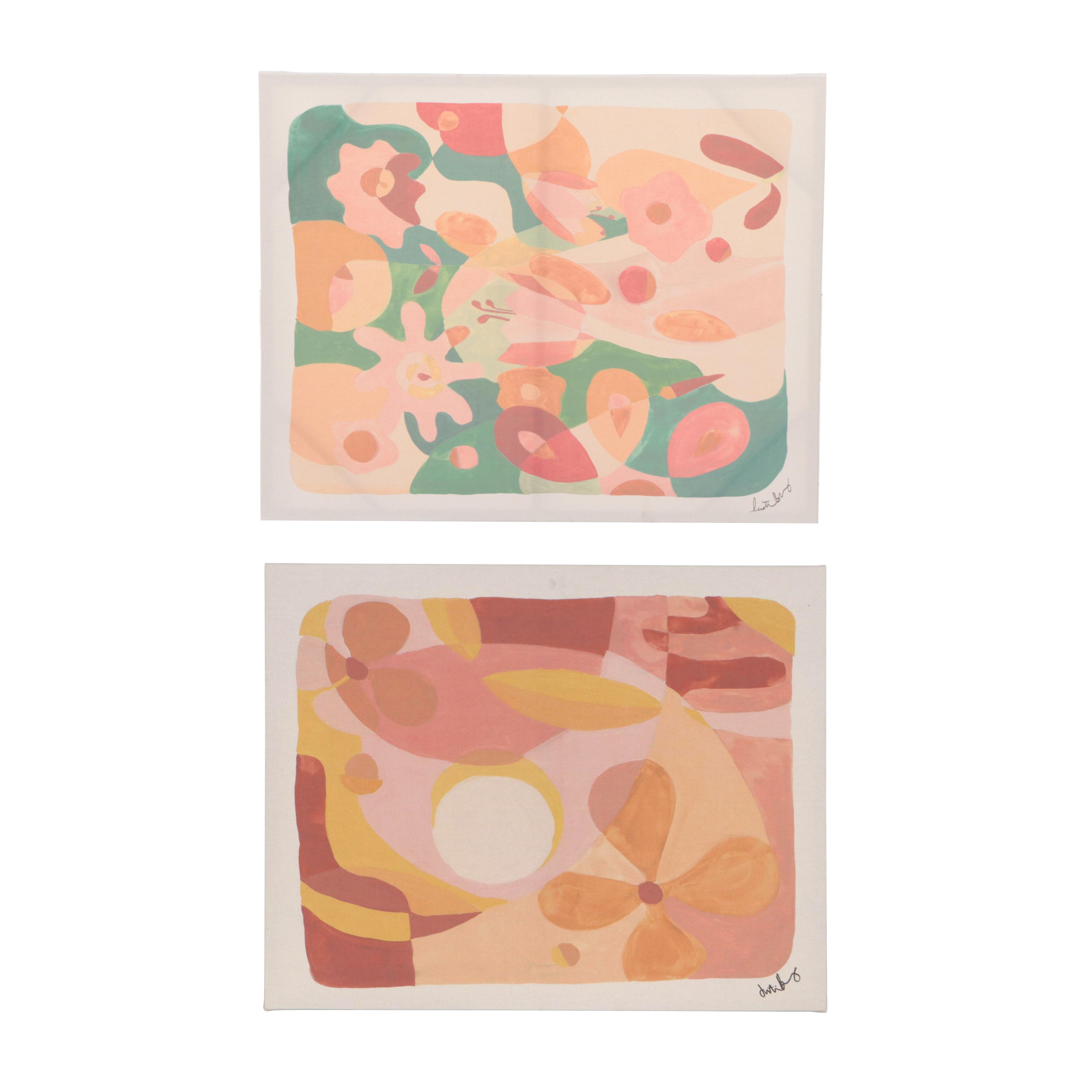 Abstract Giclées After Justina Blakeney, 21st Century