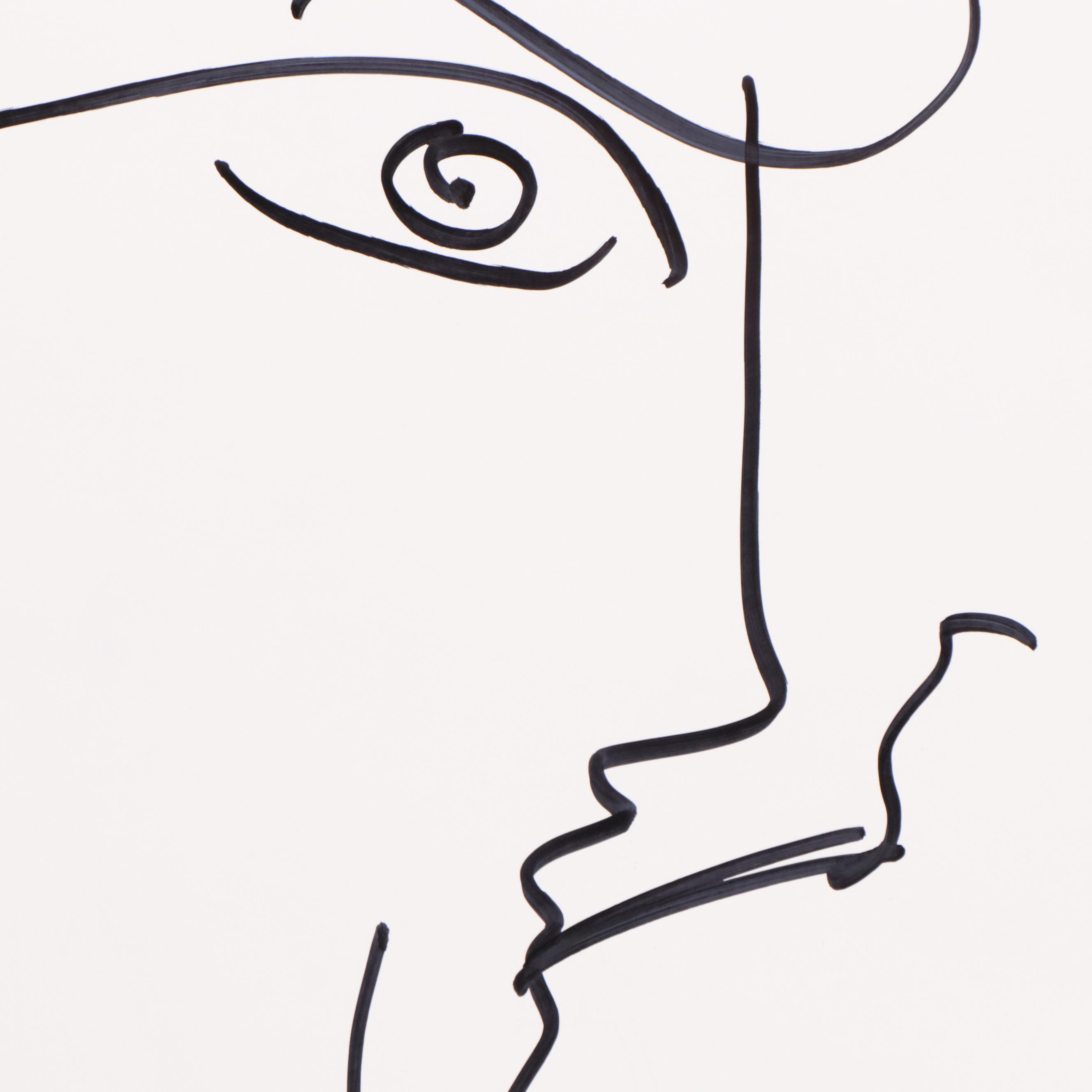 Peter Keil Ink Portrait