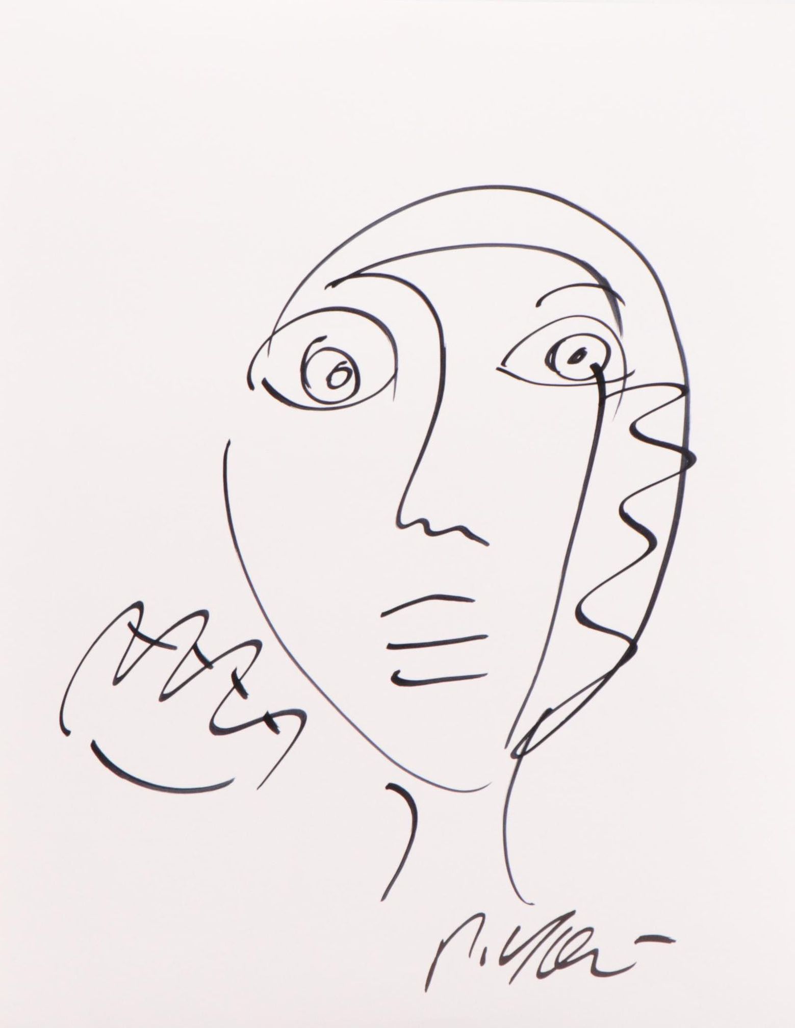 Peter Keil Ink Portrait