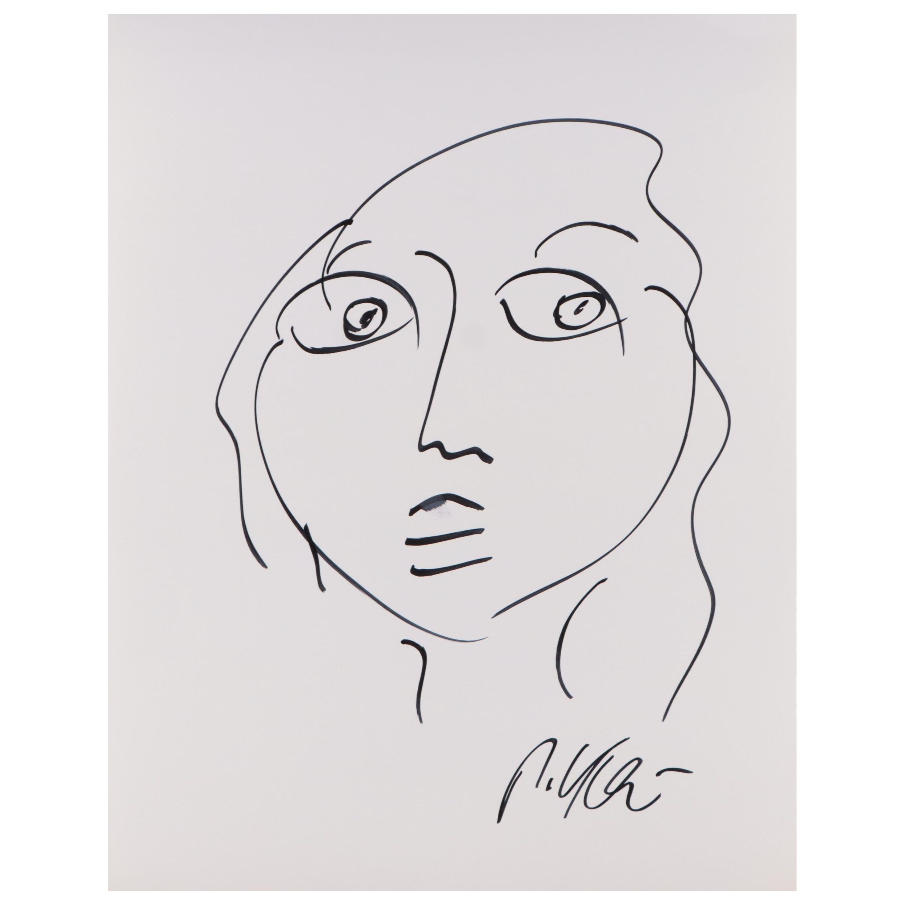 Peter Keil Ink Portrait