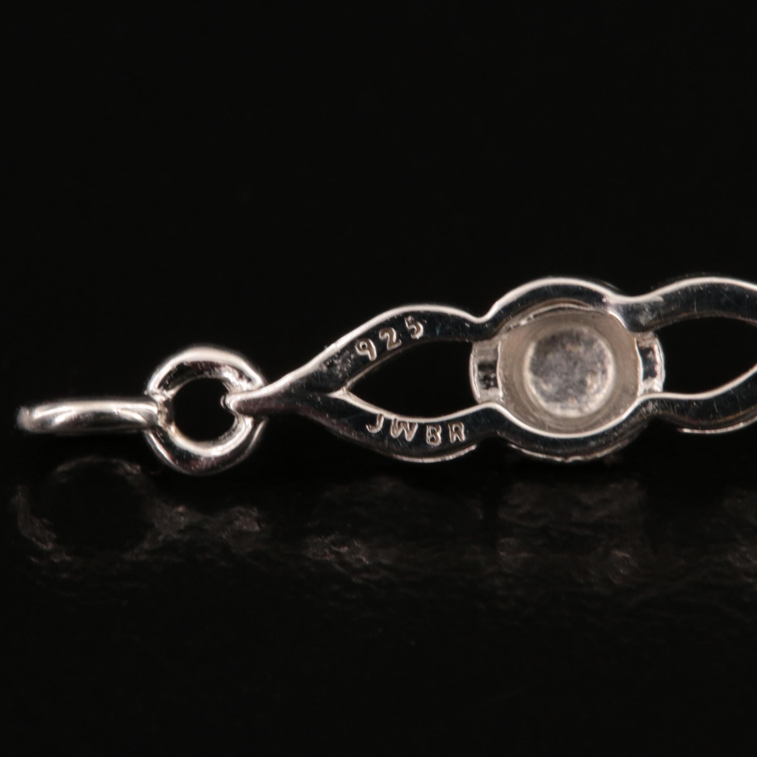 Sterling Diamond Bracelet