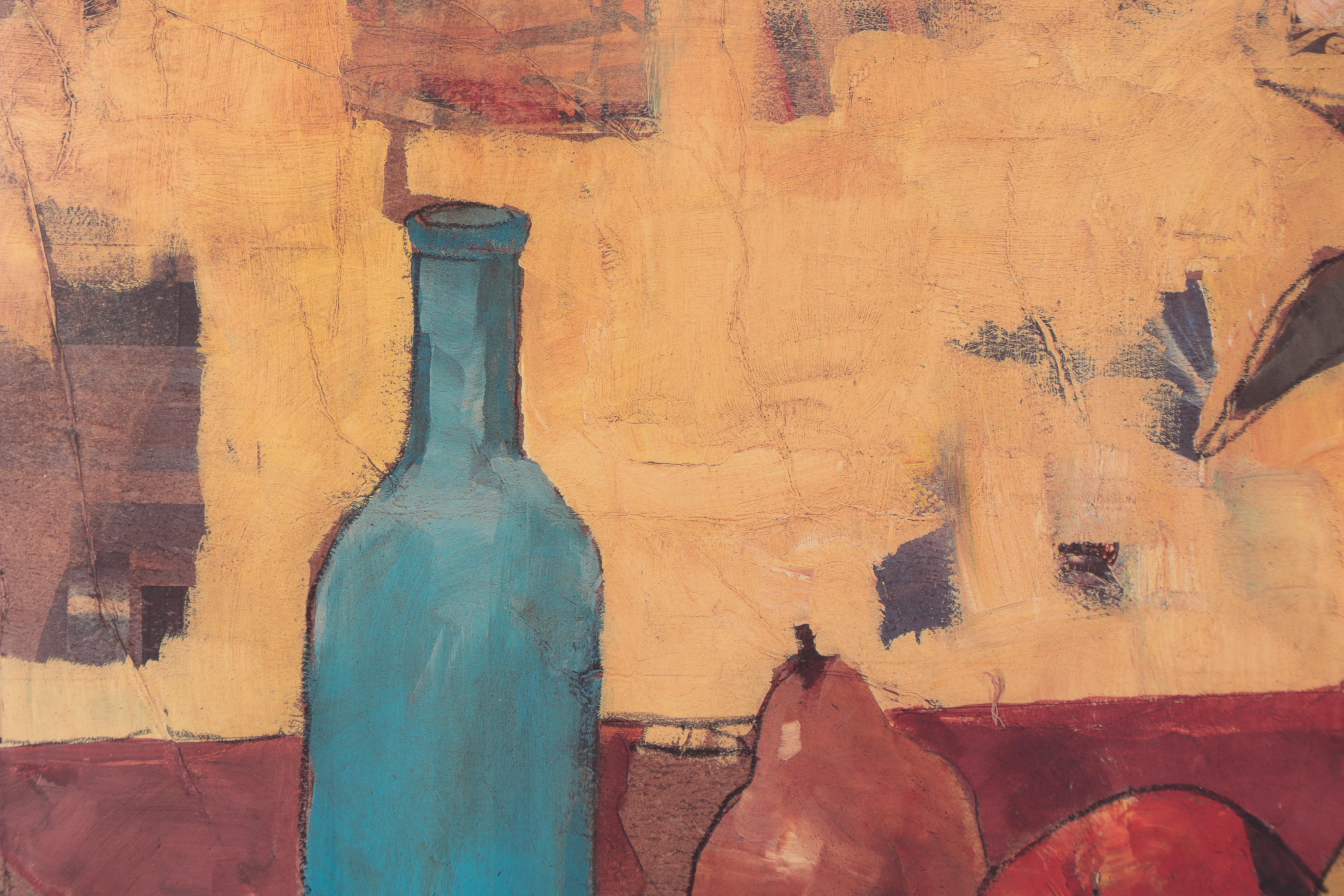 Offset Lithograph After Gabriela Ibarra "The Blue Bottle"