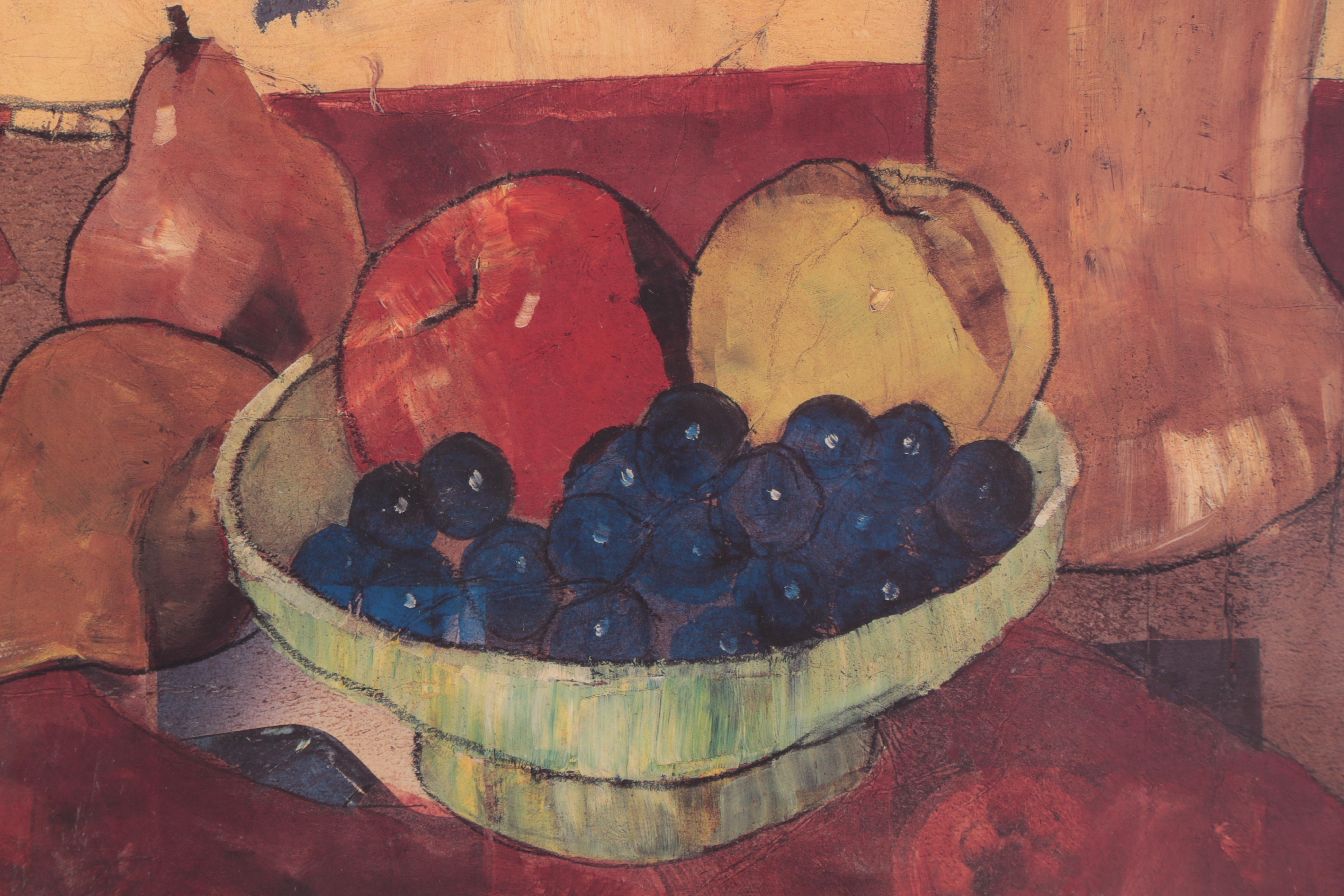 Offset Lithograph After Gabriela Ibarra "The Blue Bottle"