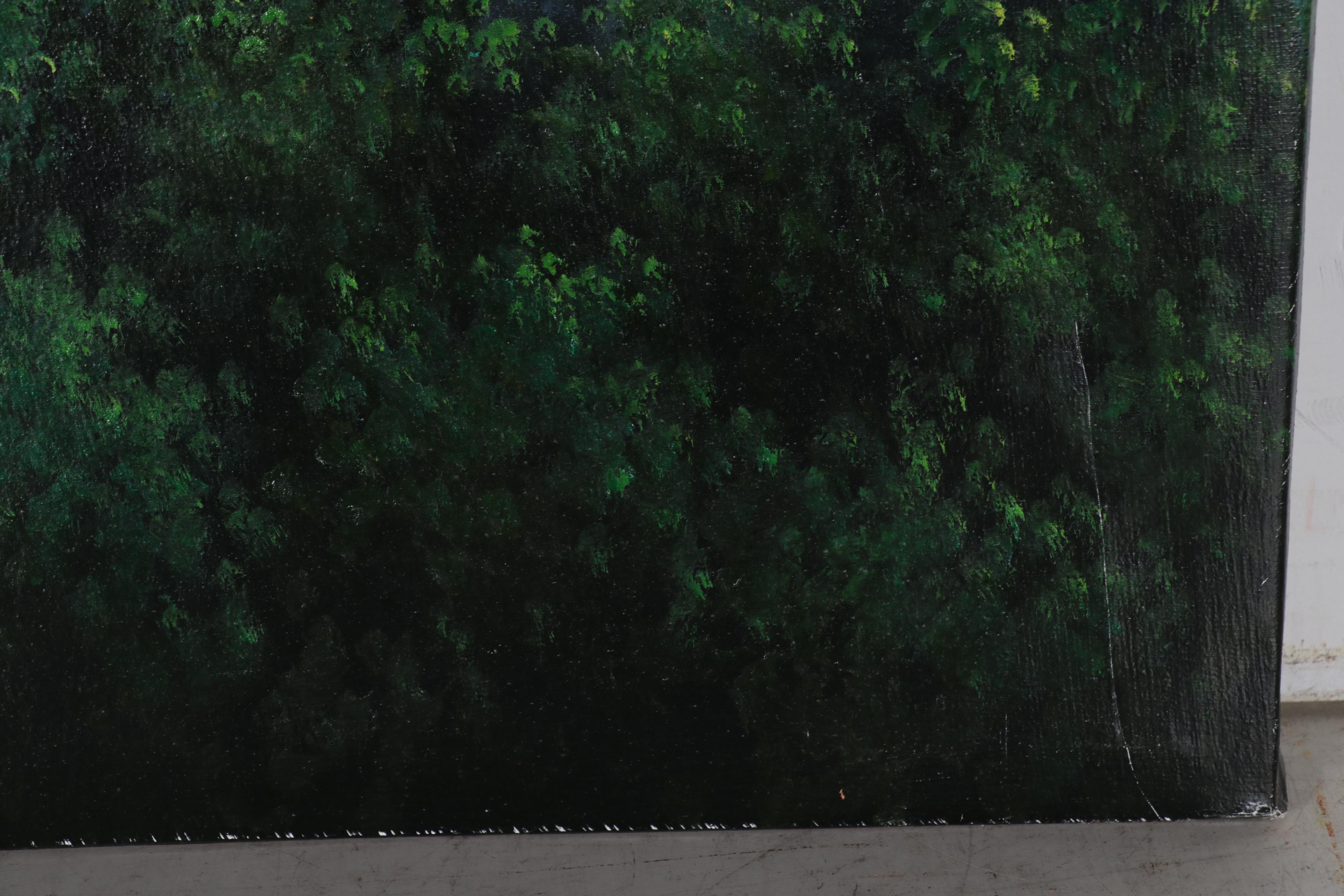 Oil Painting of Santa Prisca Church