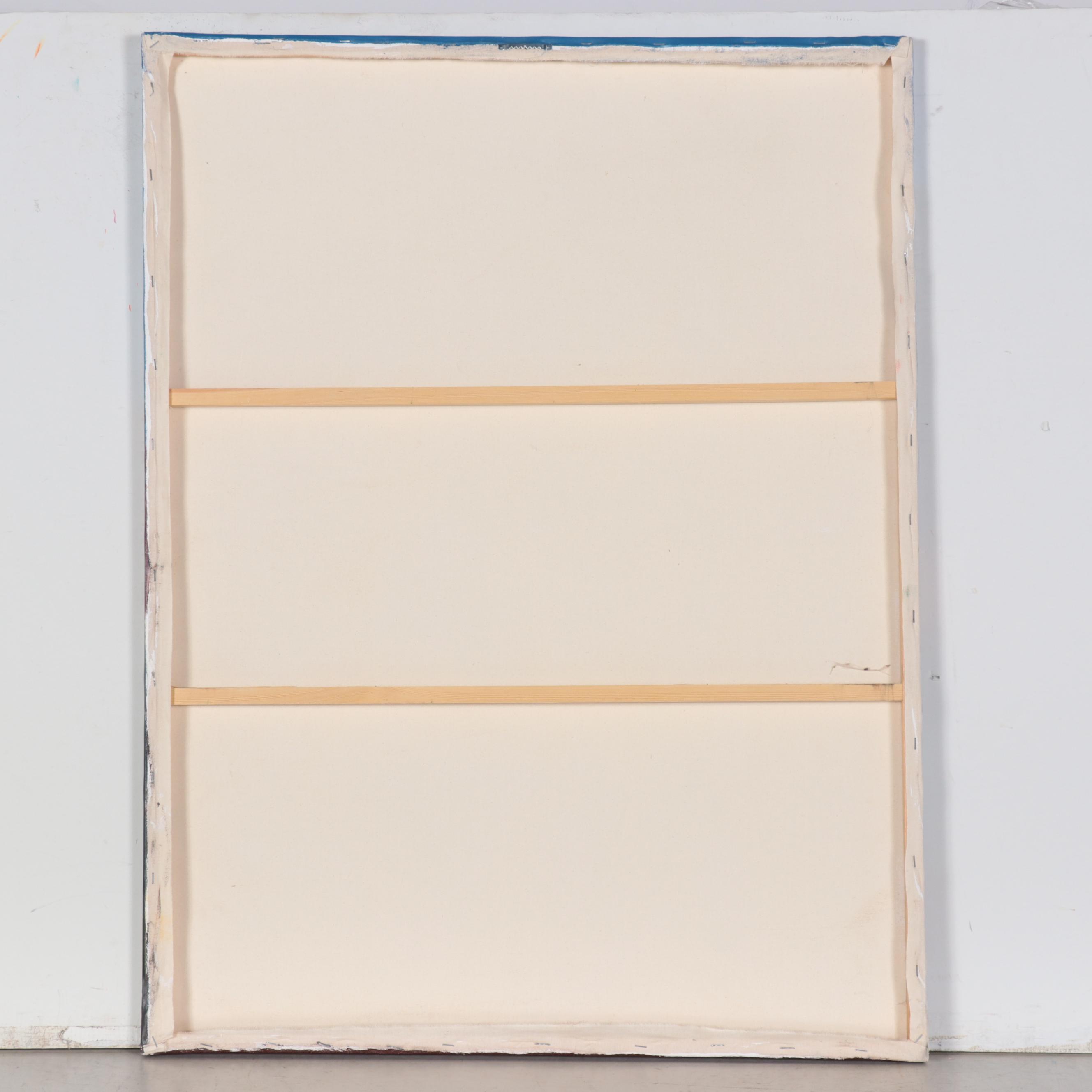 Oil Painting of Santa Prisca Church