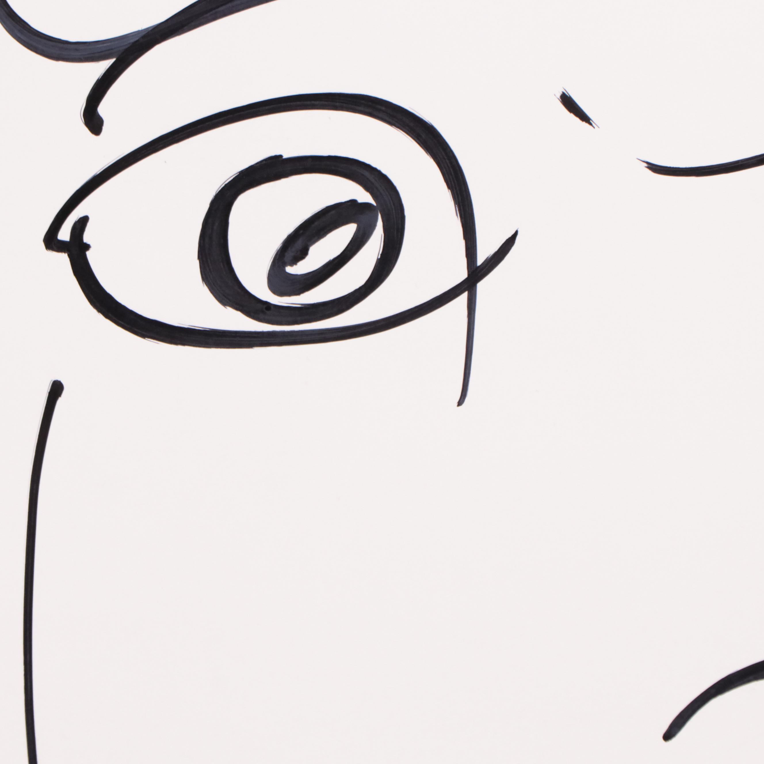 Peter Keil Ink Portrait