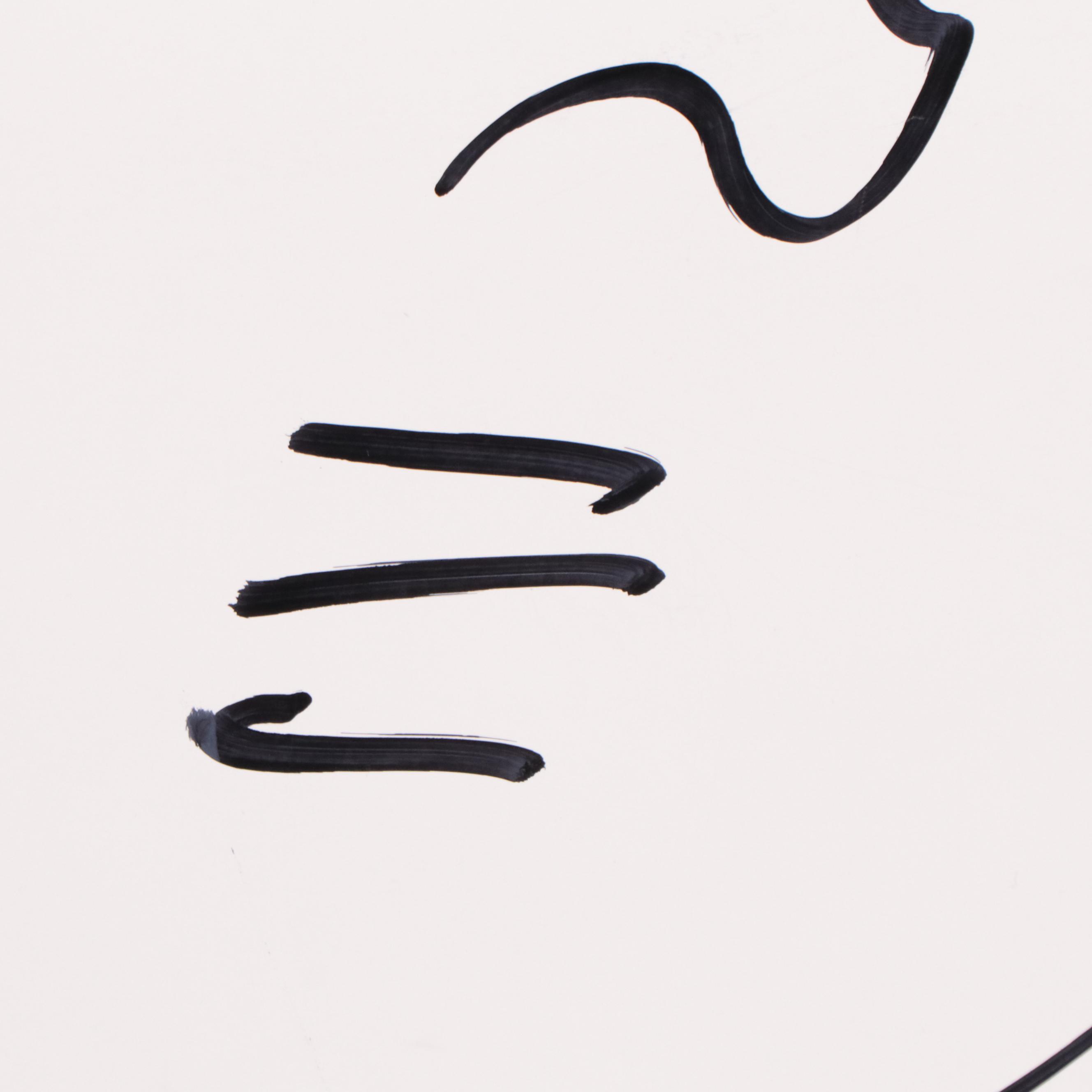 Peter Keil Ink Portrait