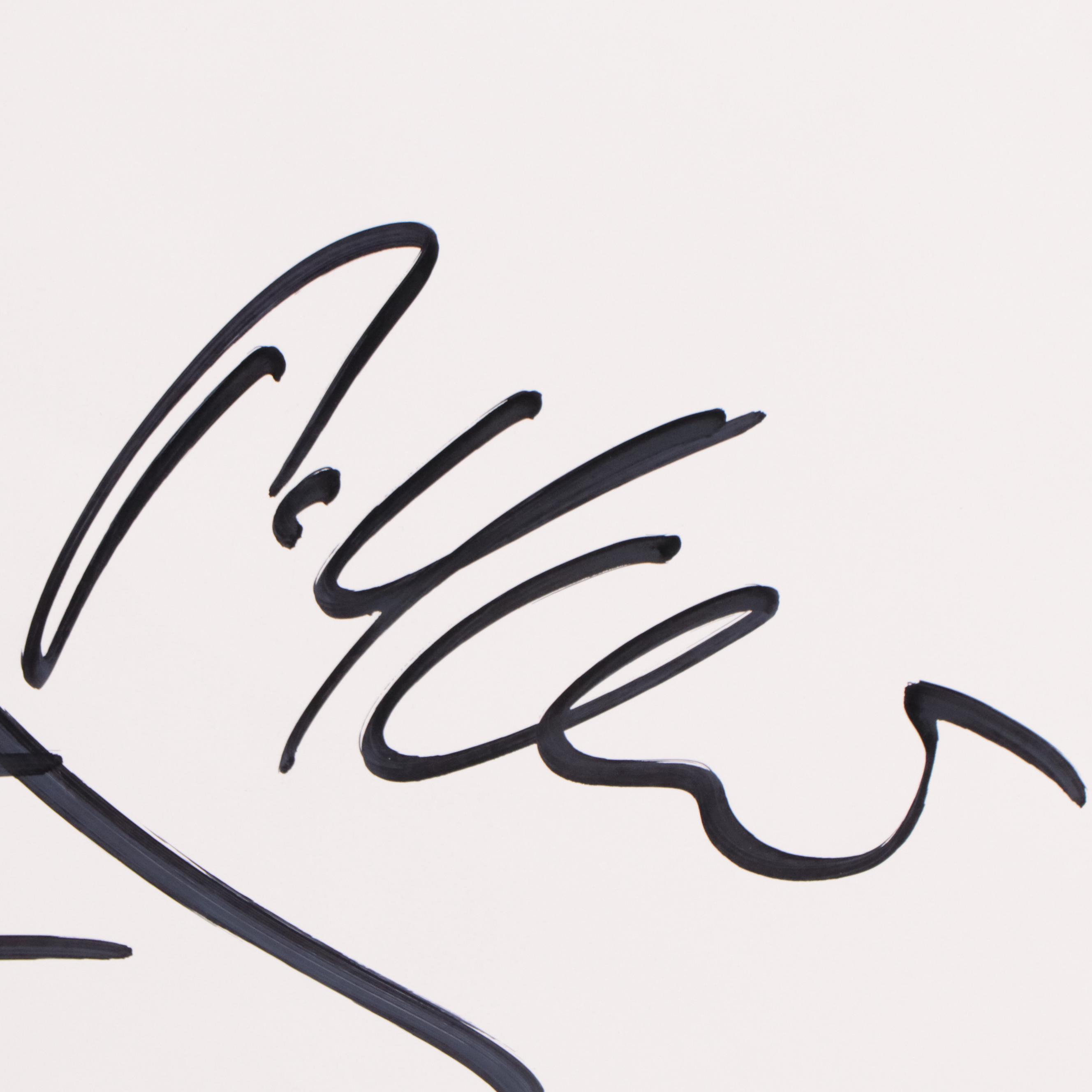 Peter Keil Ink Portrait