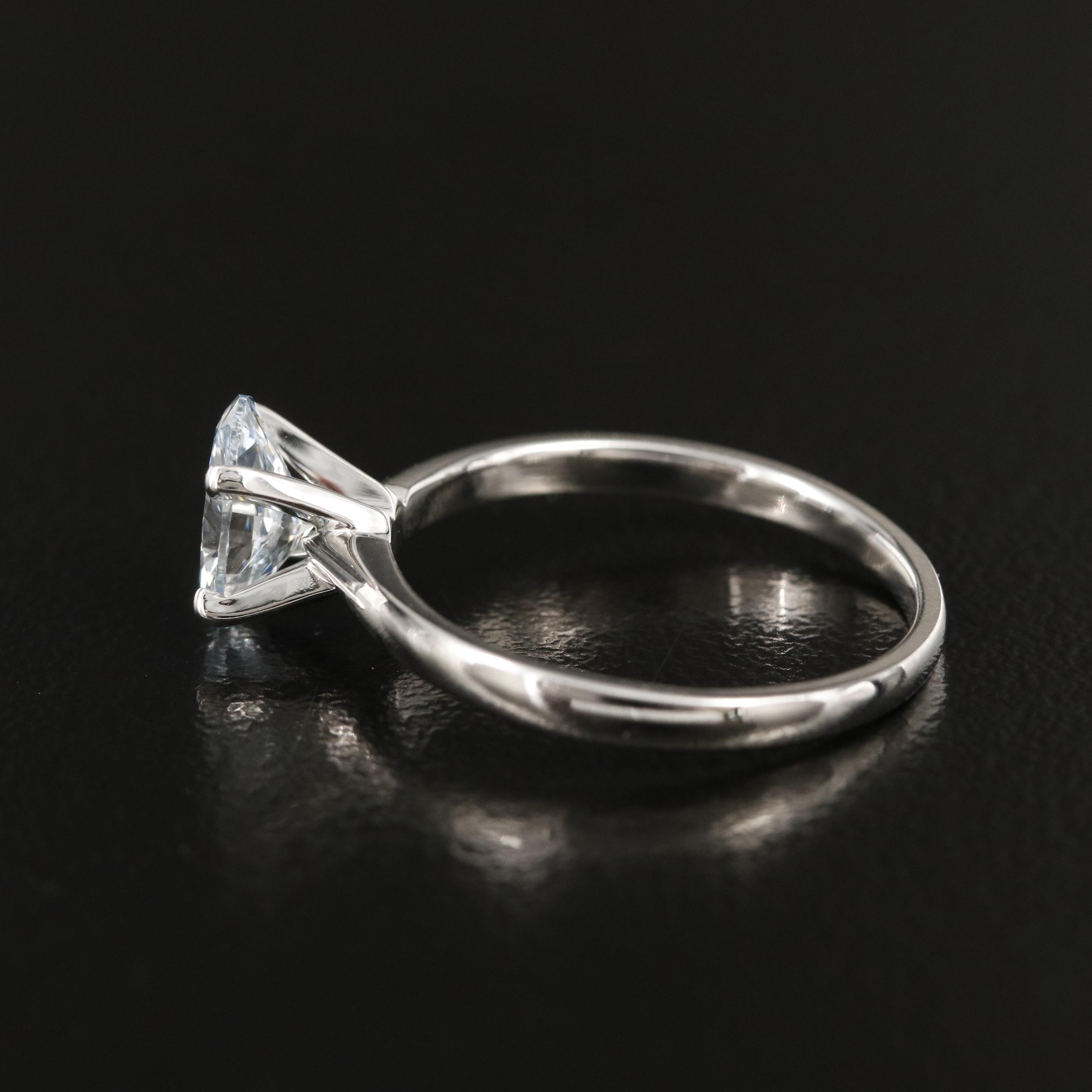 14K 0.97 CT Lab Grown Diamond Ring