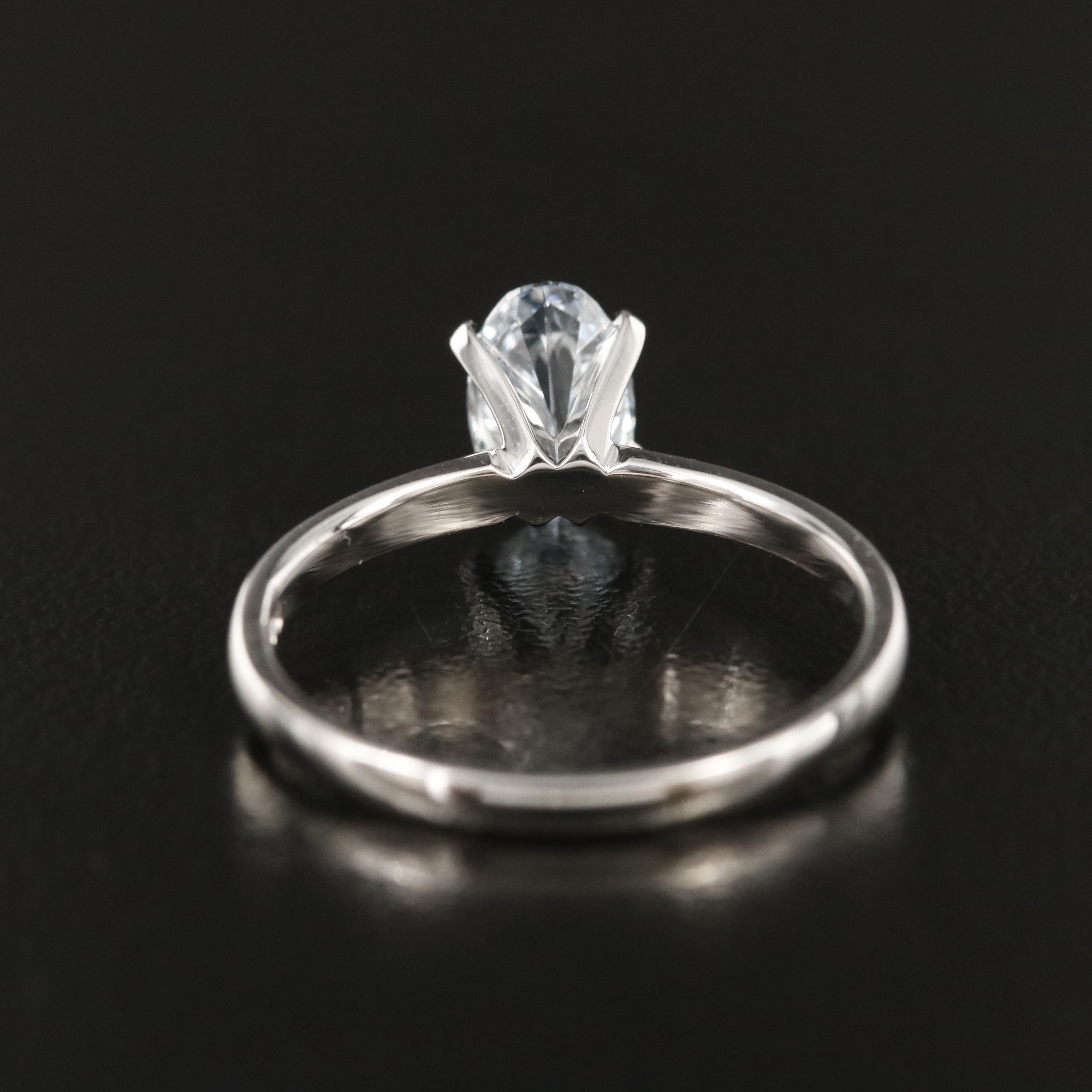 14K 0.97 CT Lab Grown Diamond Ring