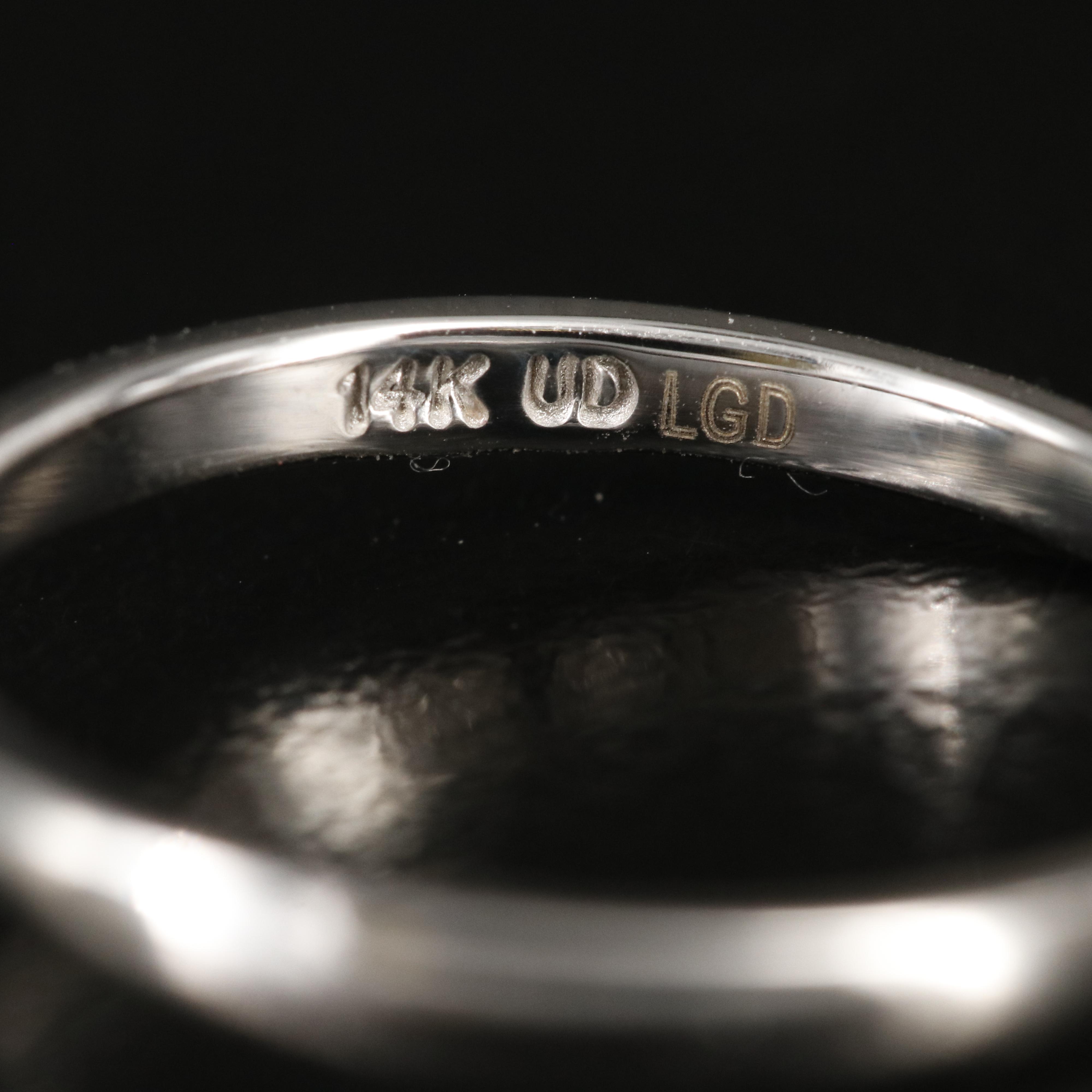 14K 0.97 CT Lab Grown Diamond Ring