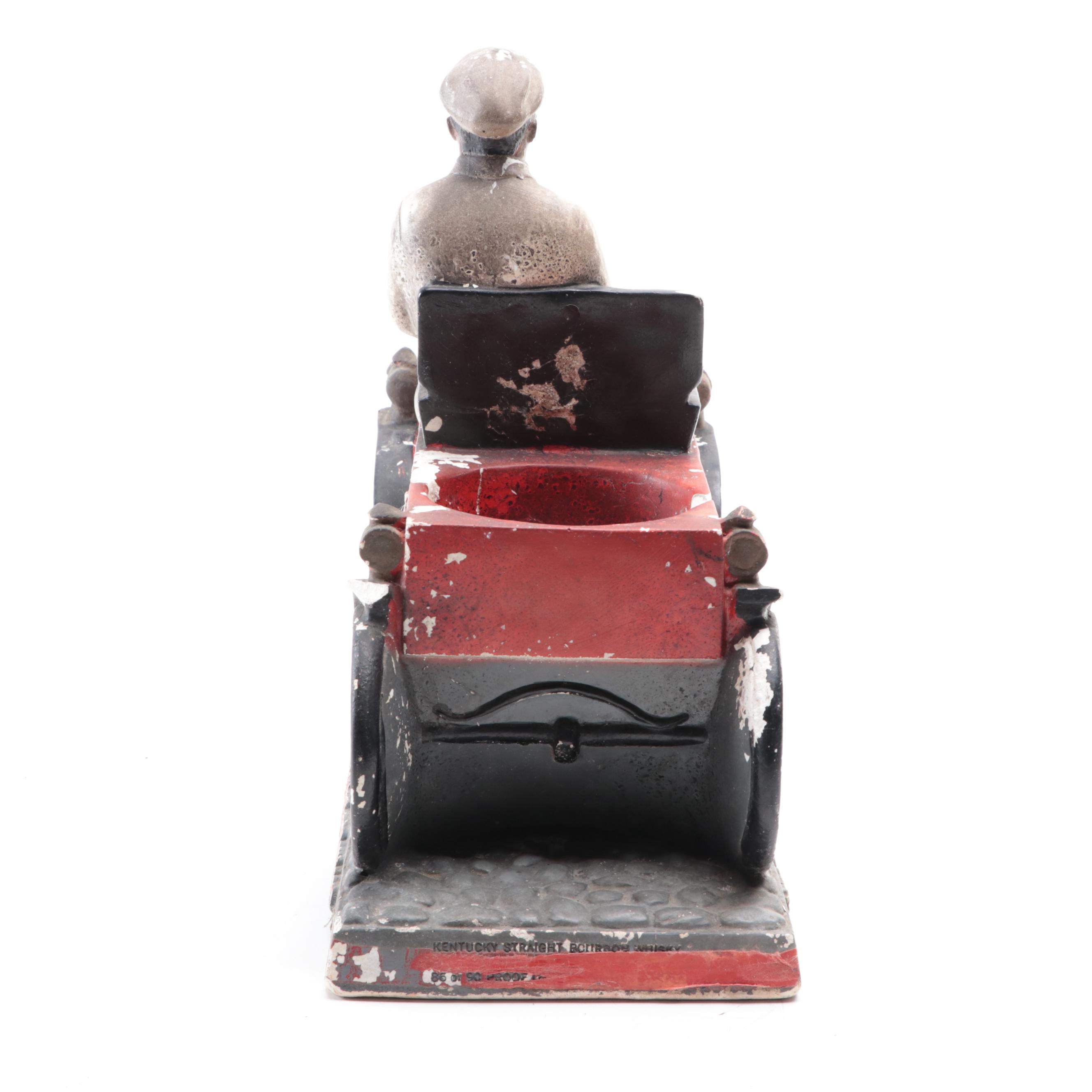 Early Times Bourbon Chalkware Display Figurine, Mid-20th Century