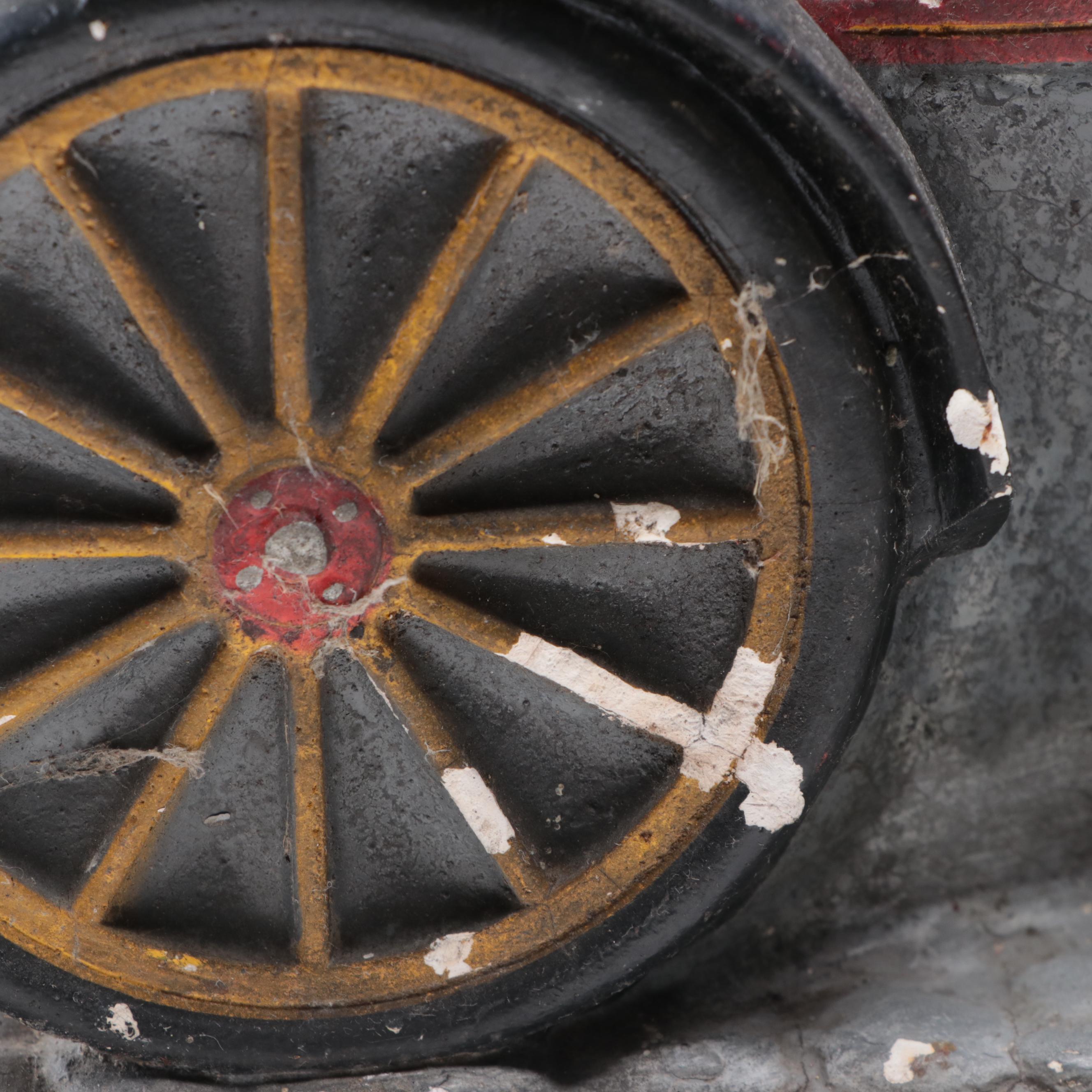 Early Times Bourbon Chalkware Display Figurine, Mid-20th Century