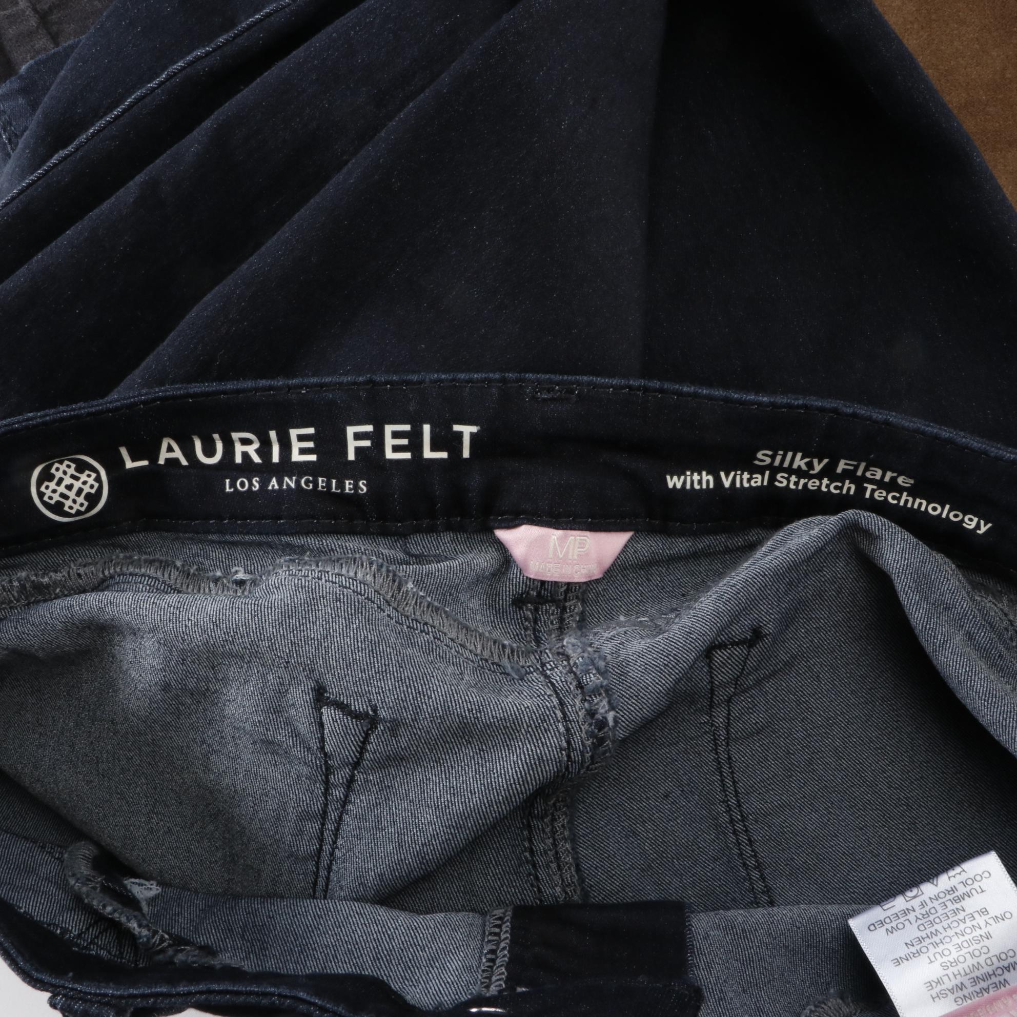 Laurie Felt and DG2 by Diane Gilman Boot Cut and Flare Jeans