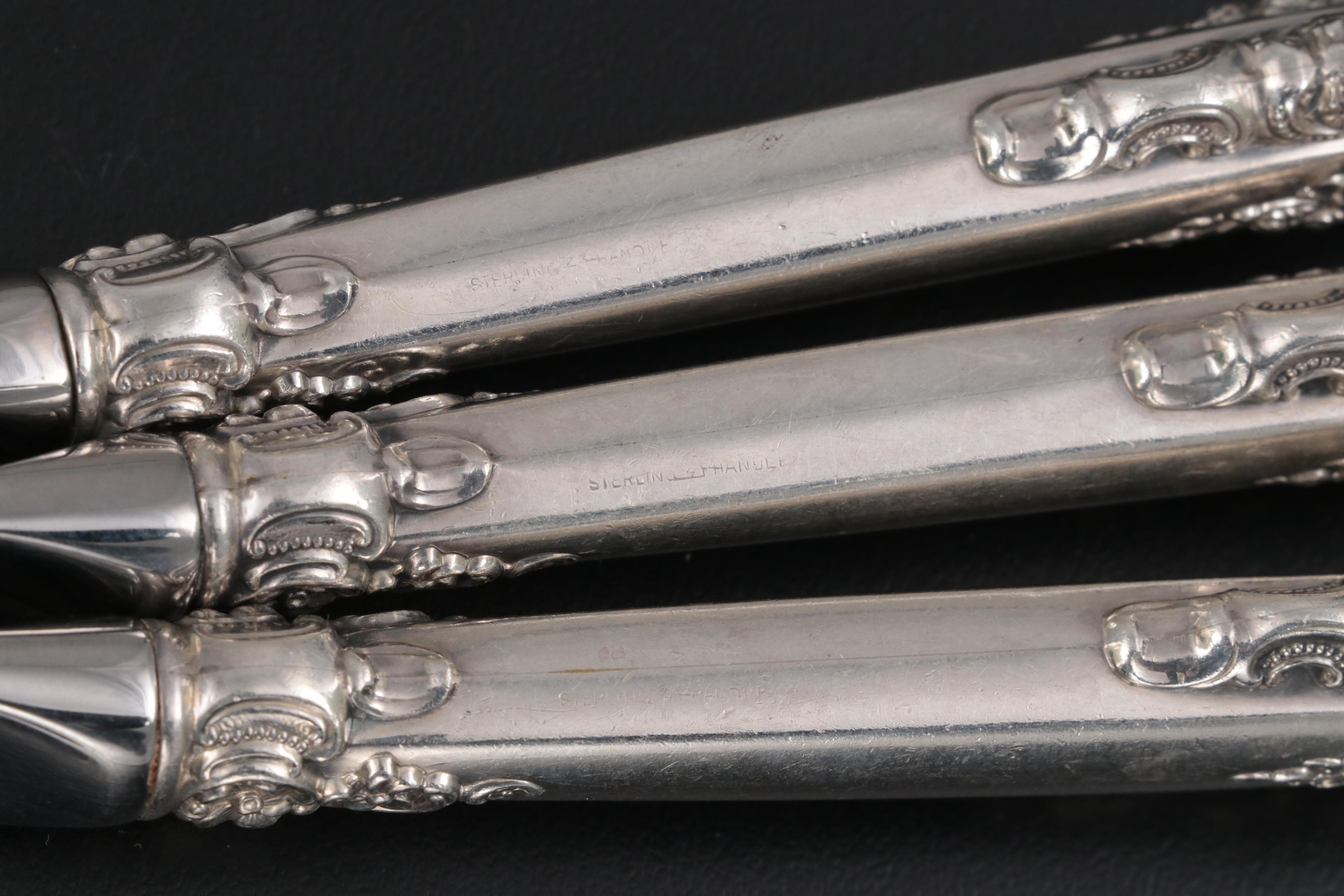 Wallace "Grande Baroque" Sterling Silver Flatware and Serving Utensils