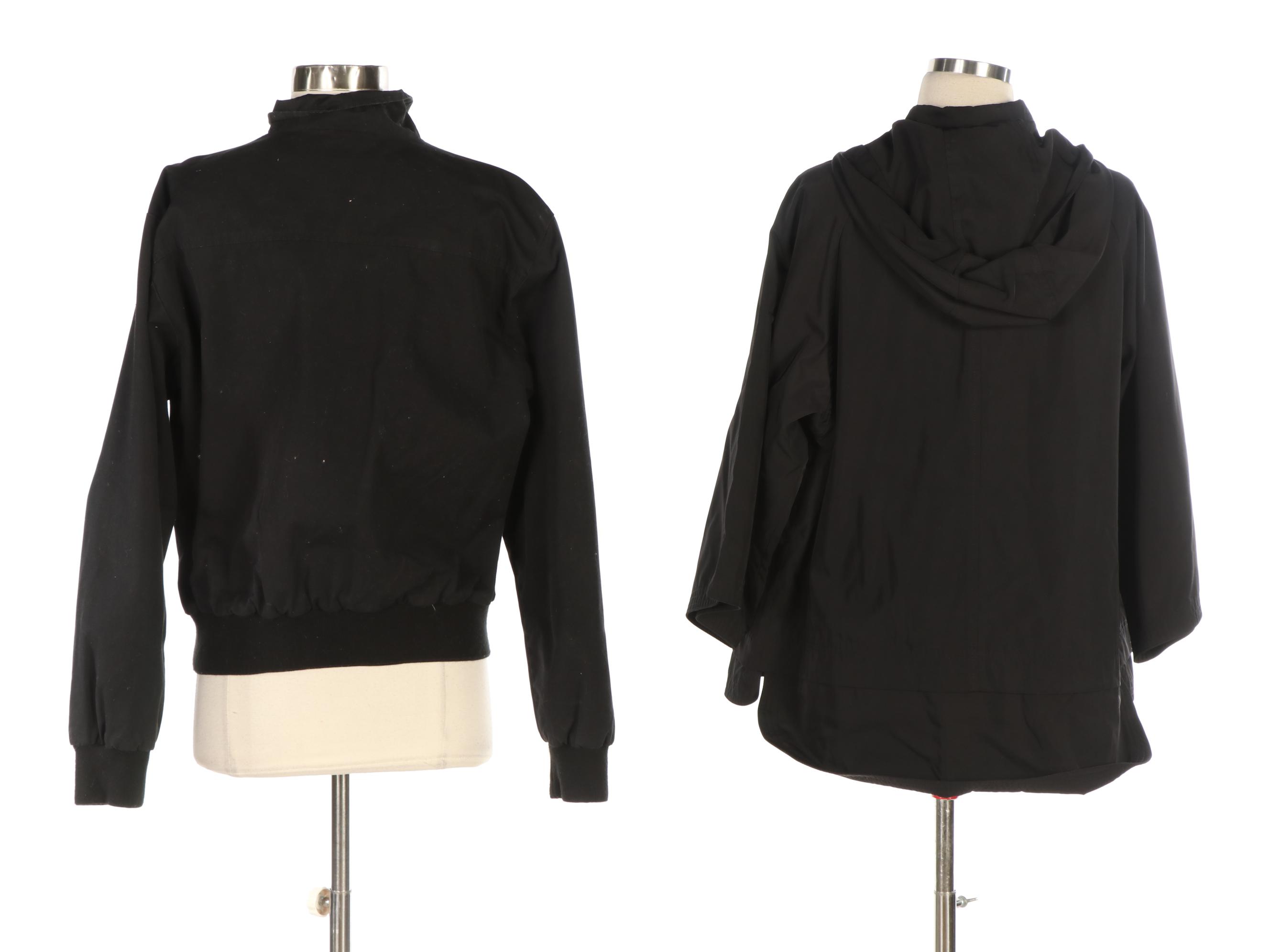 Isaac Mizrahi Live Hooded Zip Jacket and England Sporting Harrington Jacket