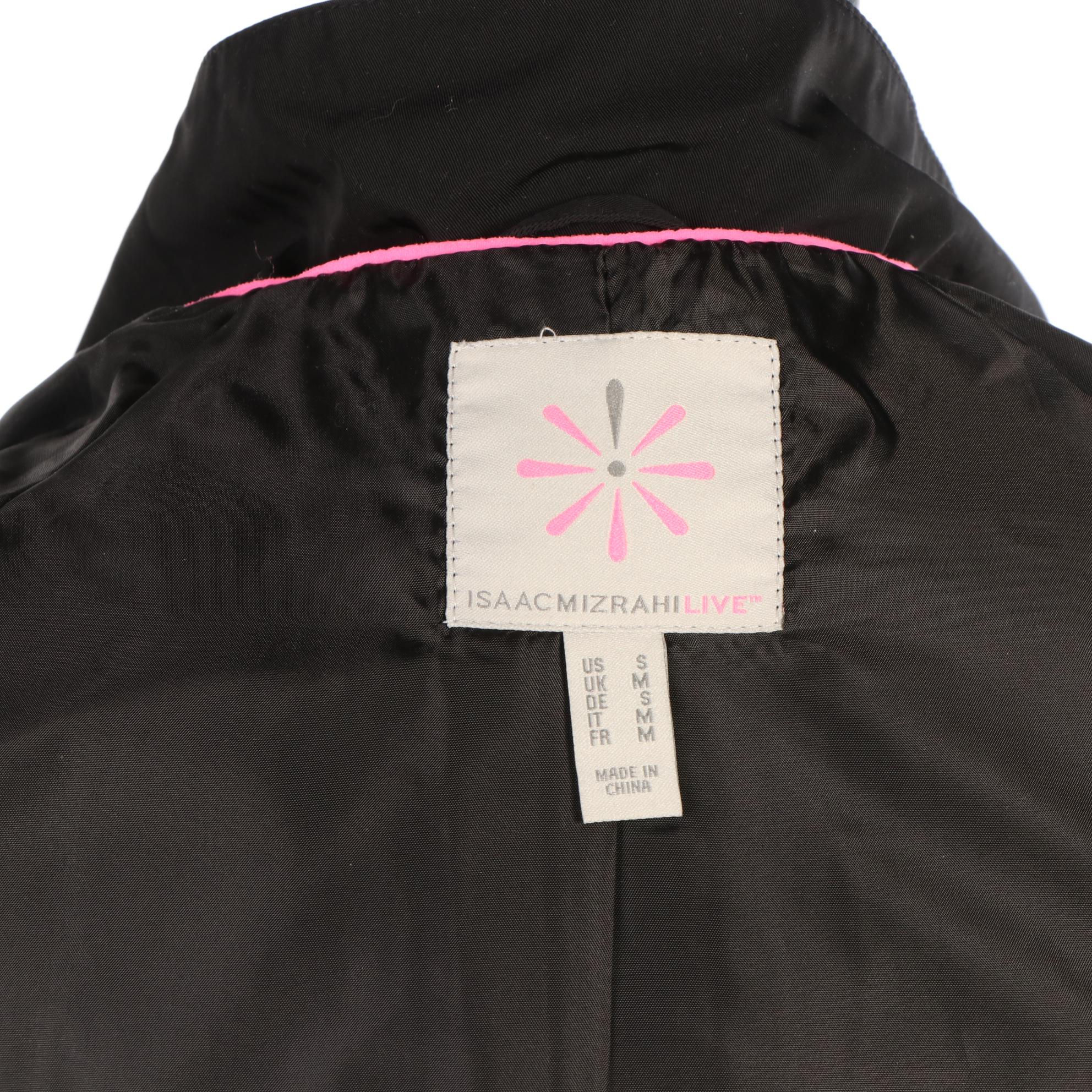 Isaac Mizrahi Live Hooded Zip Jacket and England Sporting Harrington Jacket