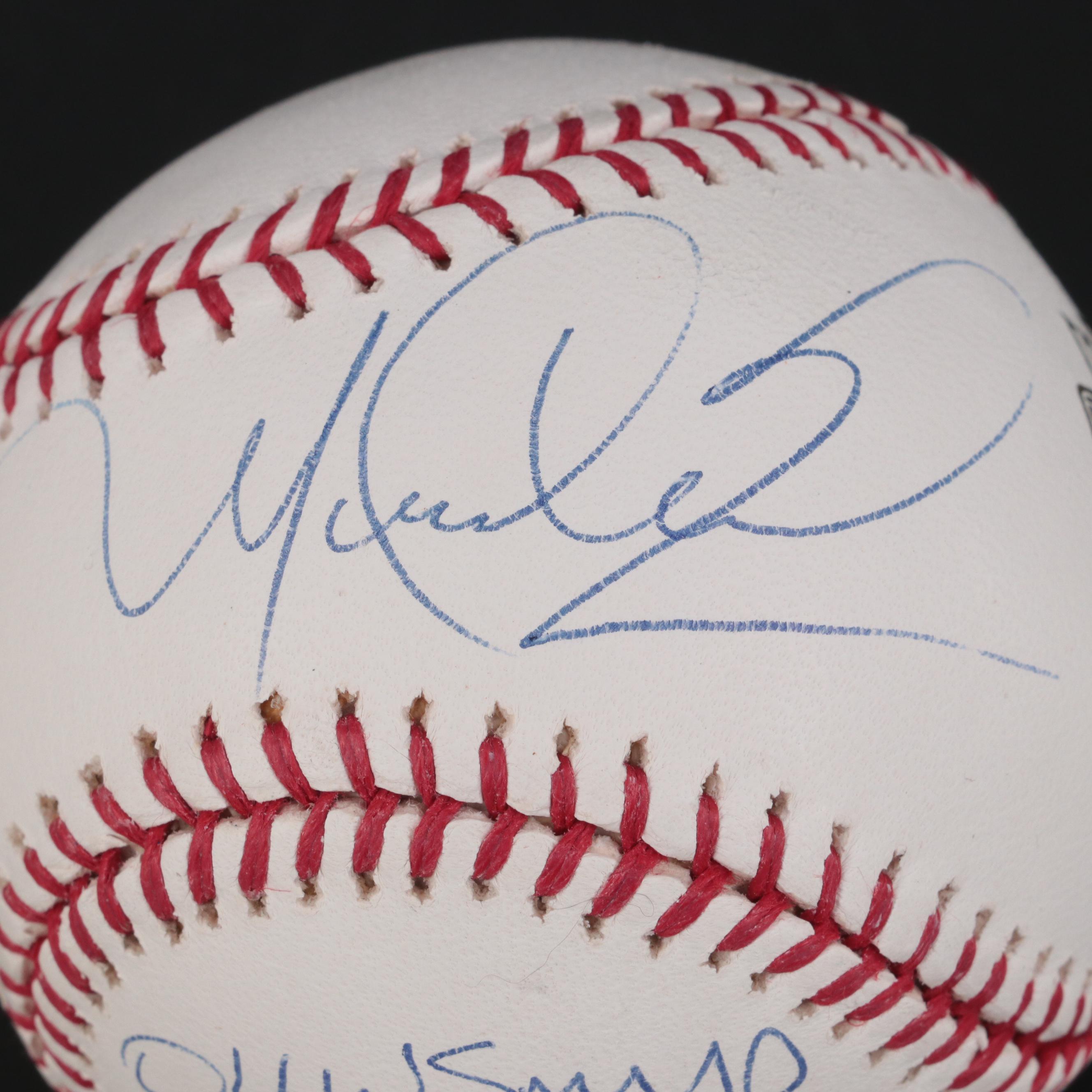 Manny Ramirez Signed and Inscribed 2004 MLB World Series Rawlings Baseball