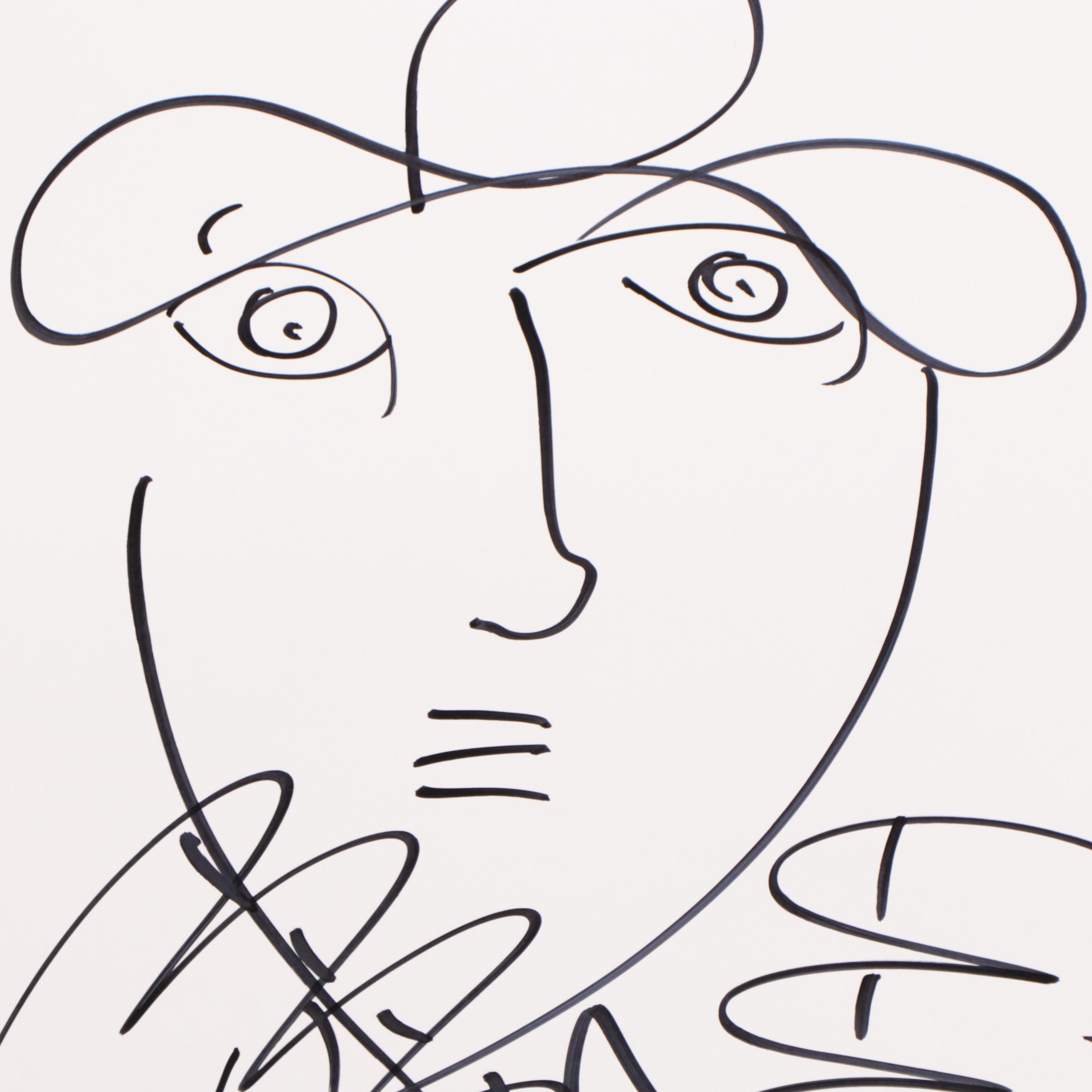 Peter Keil Ink Portrait