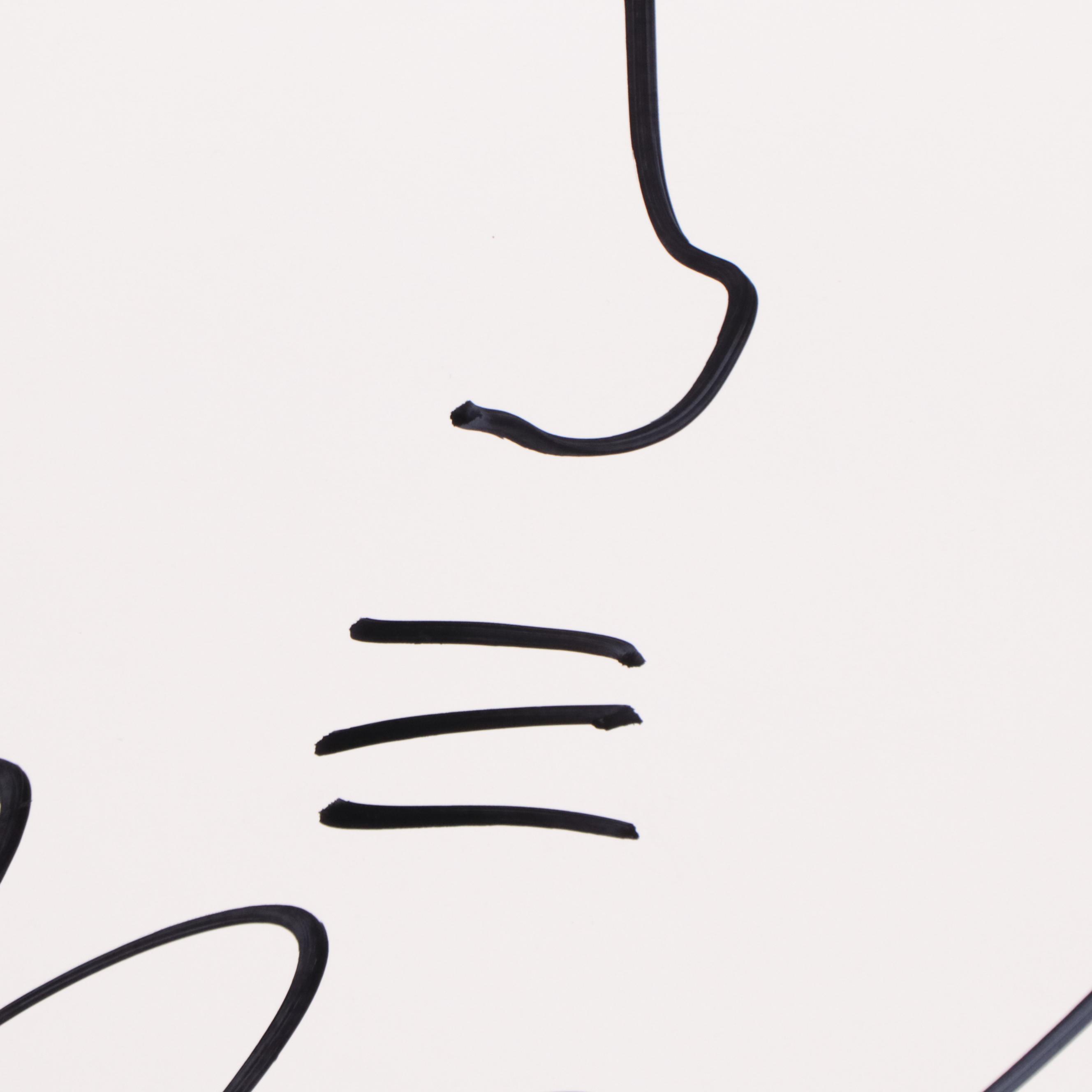 Peter Keil Ink Portrait