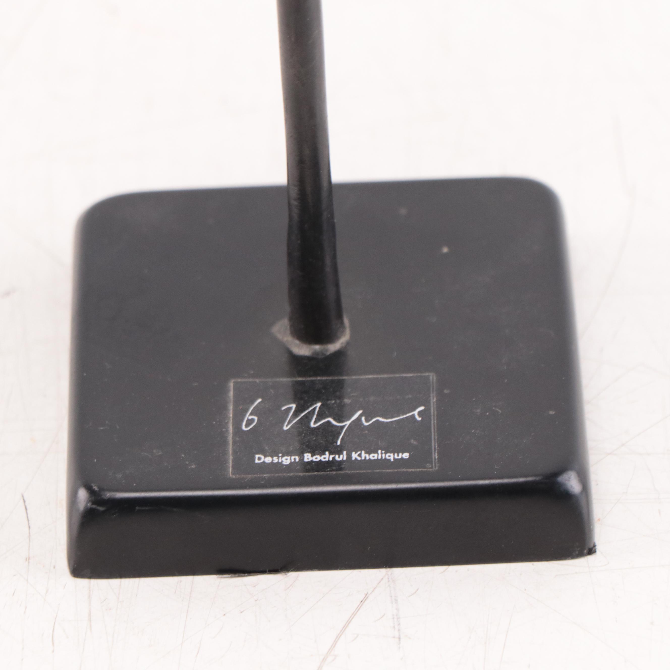 Bodrul Khalique Abstract Bronze Sculpture of a Dancing Figure