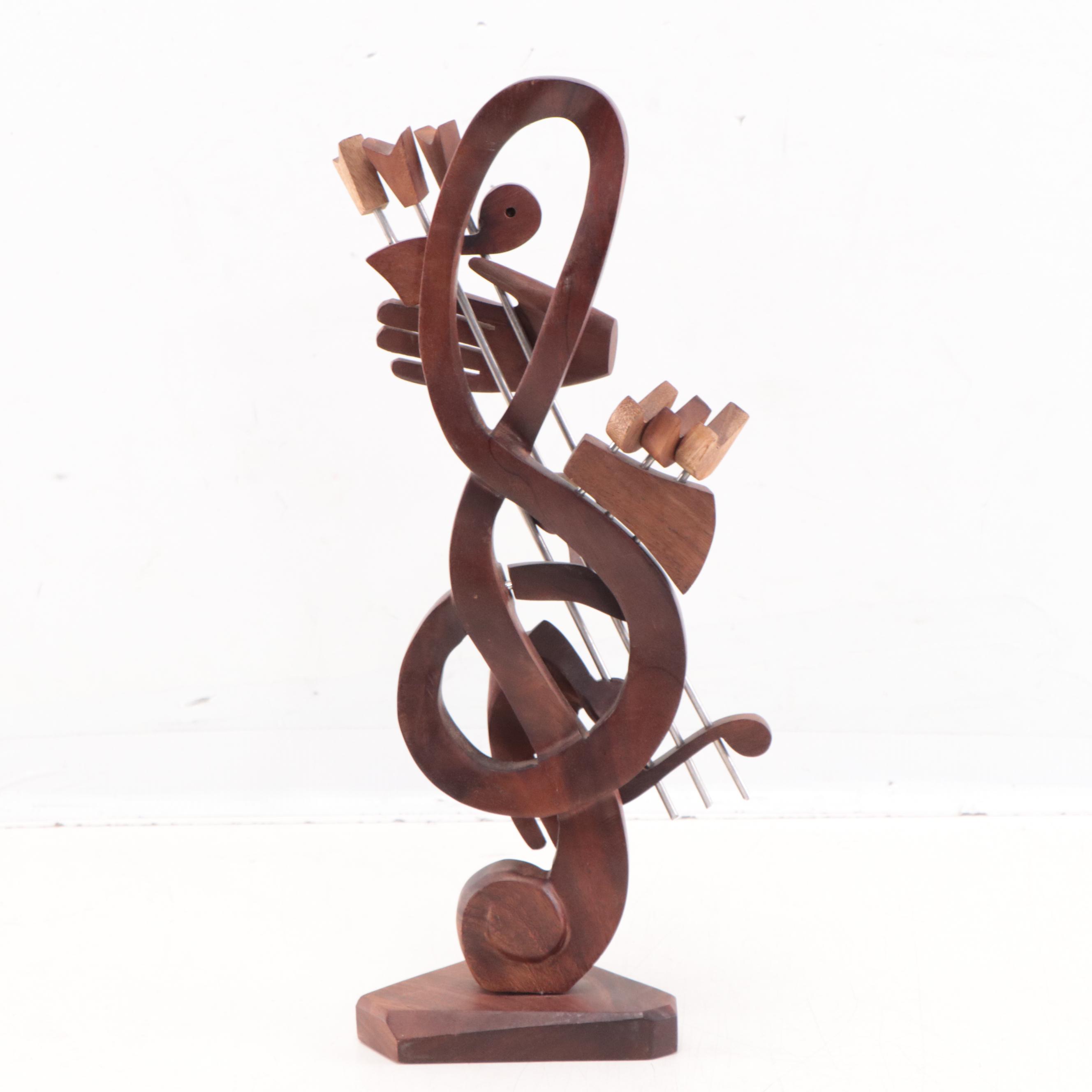 Musical Themed Mixed Media Sculpture