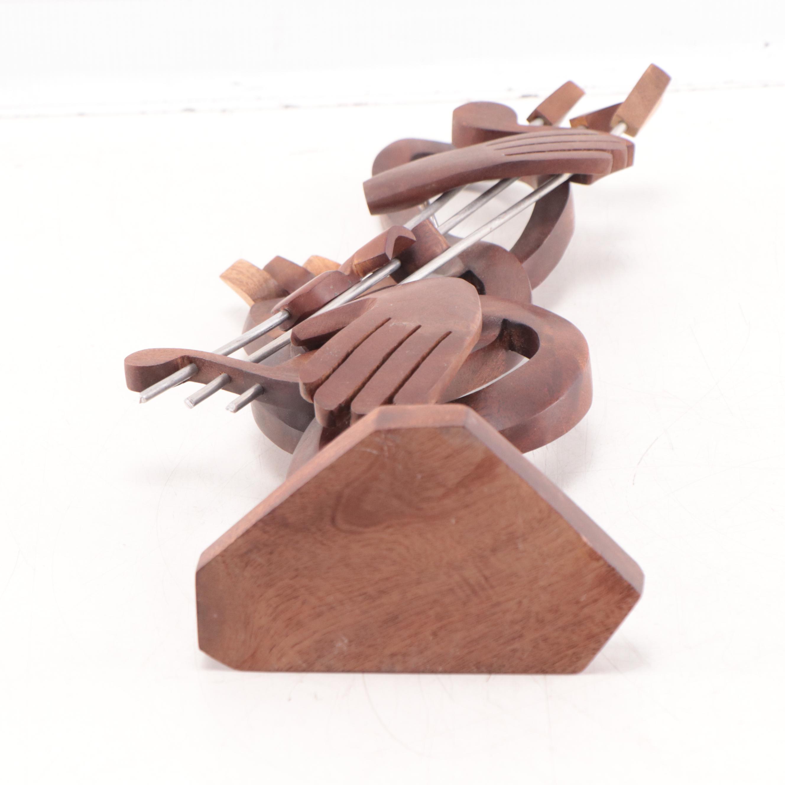 Musical Themed Mixed Media Sculpture