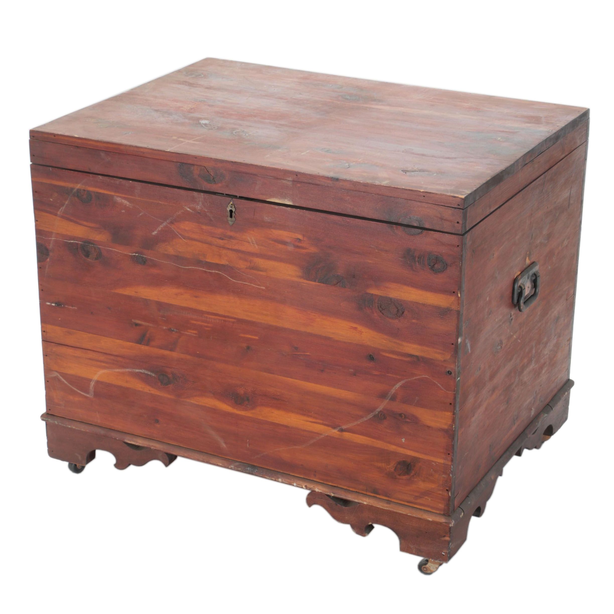 Cedar Chest on Casters, Early 20th Century