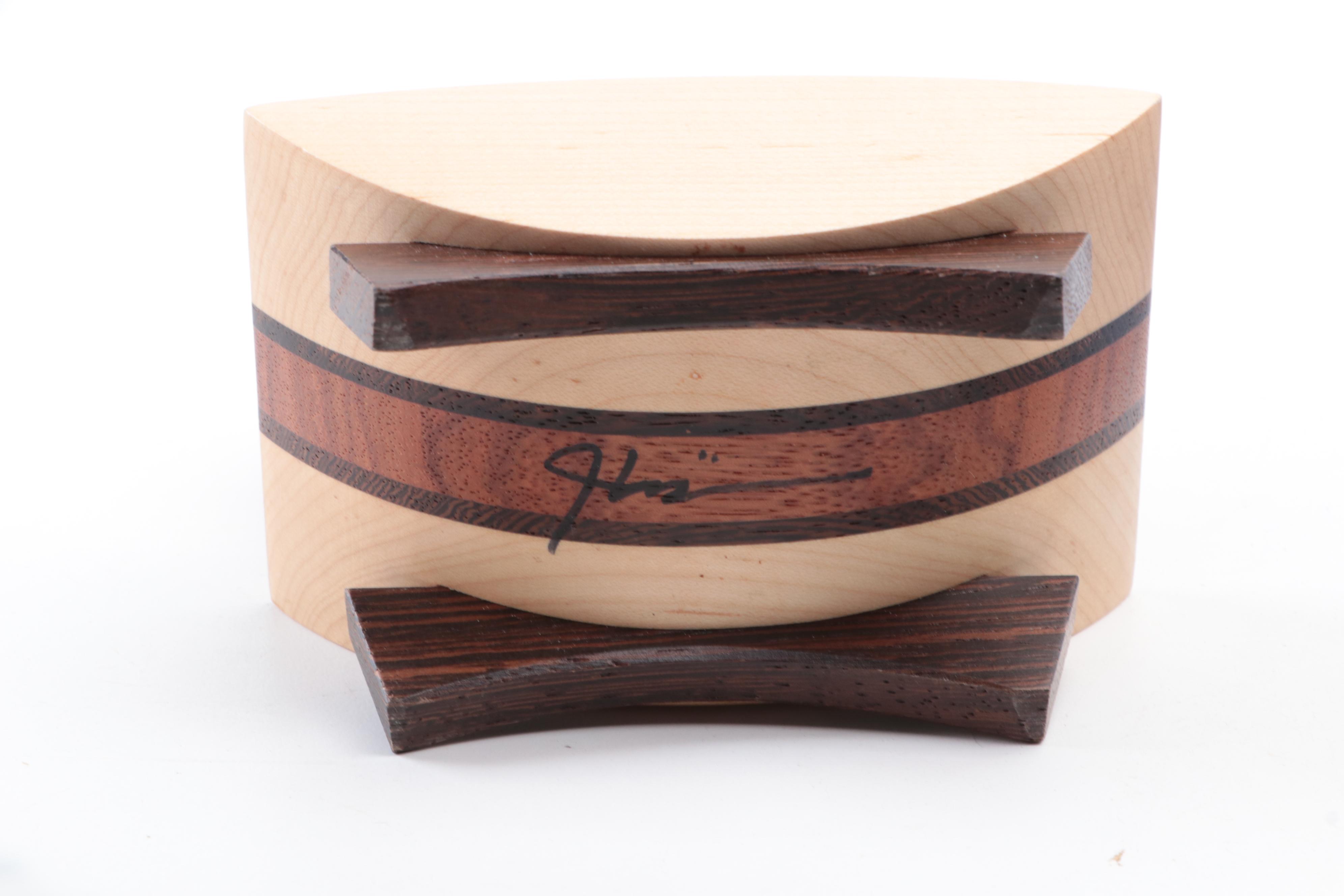 The White House Historical Association Christmas Ornaments with Wood Sculpture