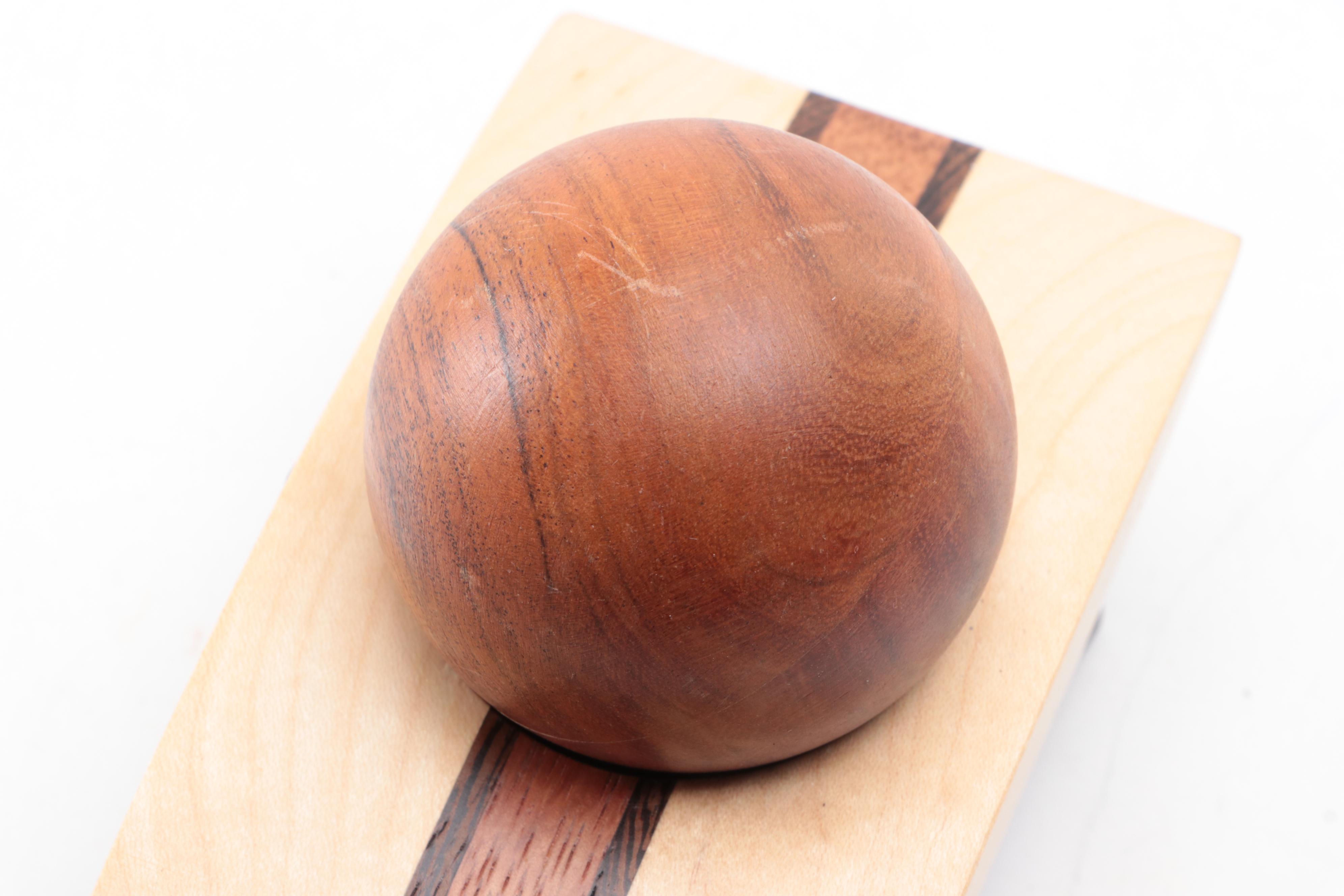 The White House Historical Association Christmas Ornaments with Wood Sculpture