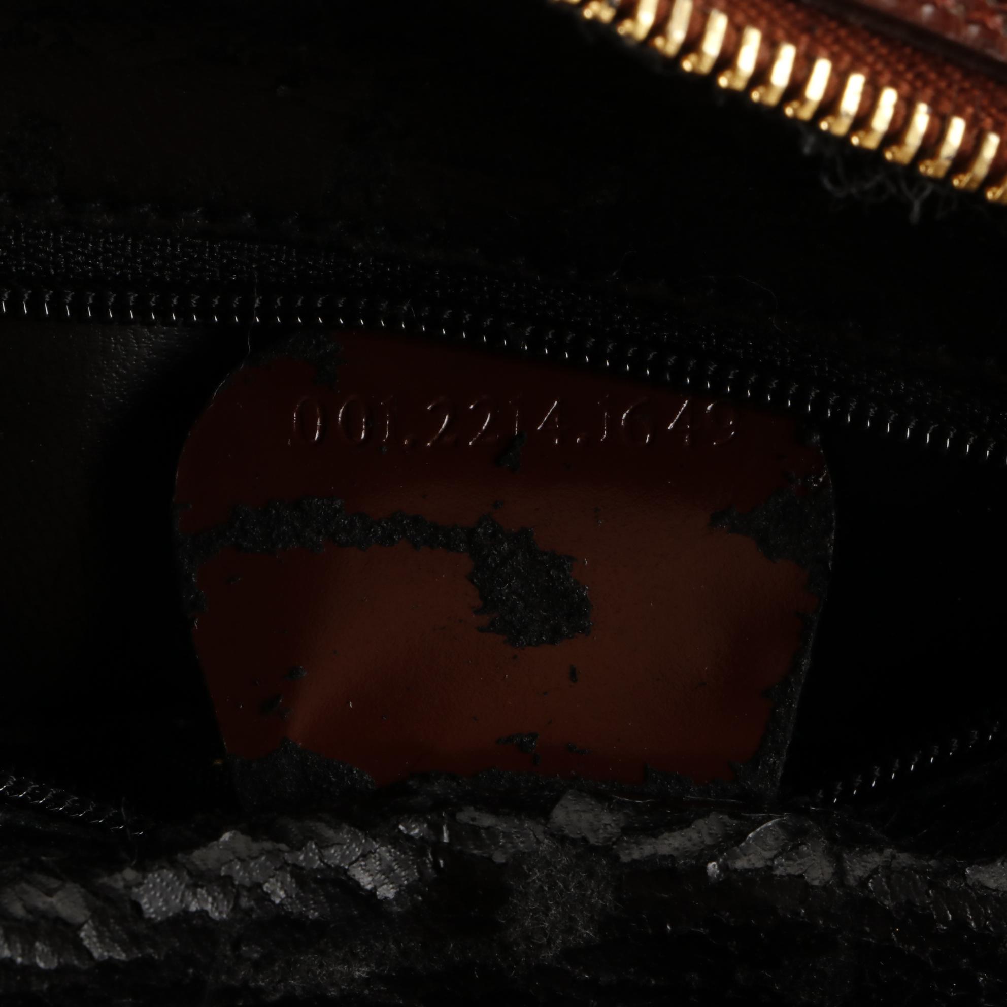 Gucci Glazed Leather Dome Top Shoulder Bag