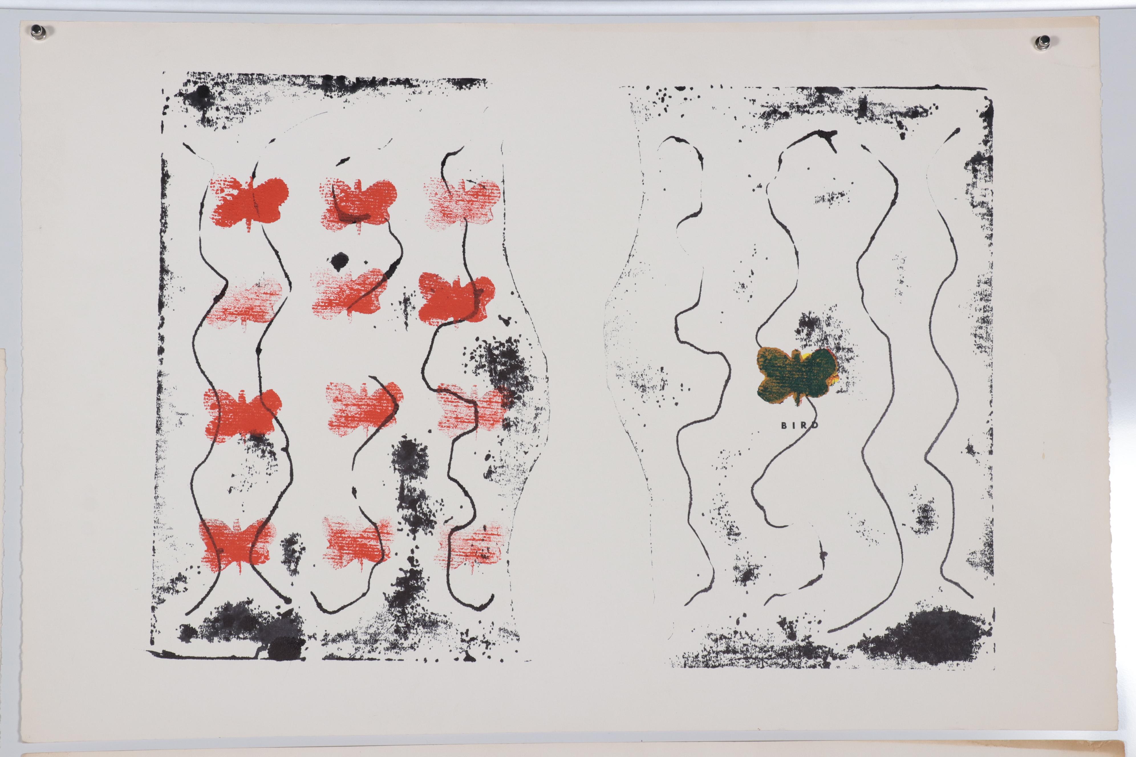 Philip the Transplant Relief Print "Bird/Butterfly" and More