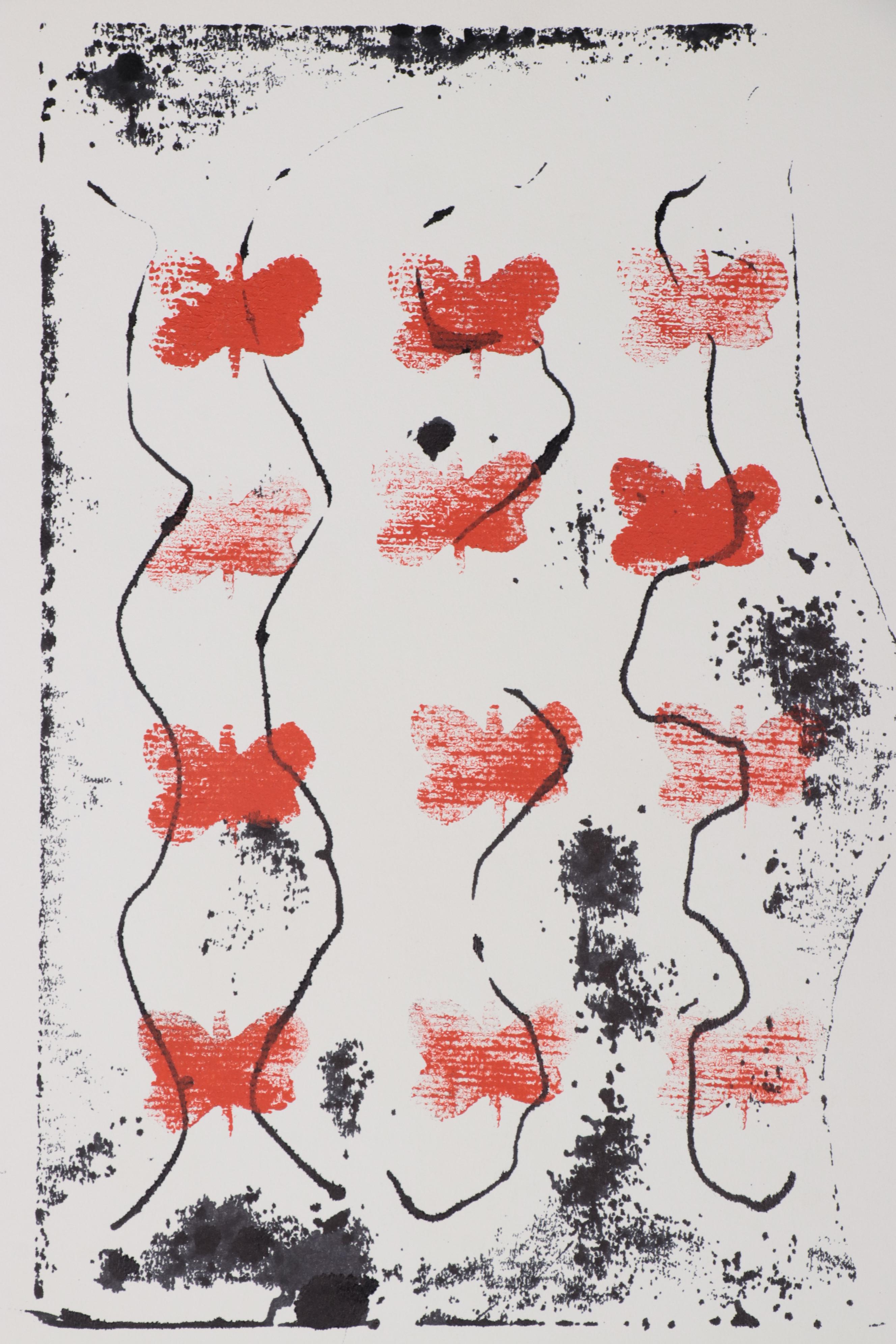 Philip the Transplant Relief Print "Bird/Butterfly" and More