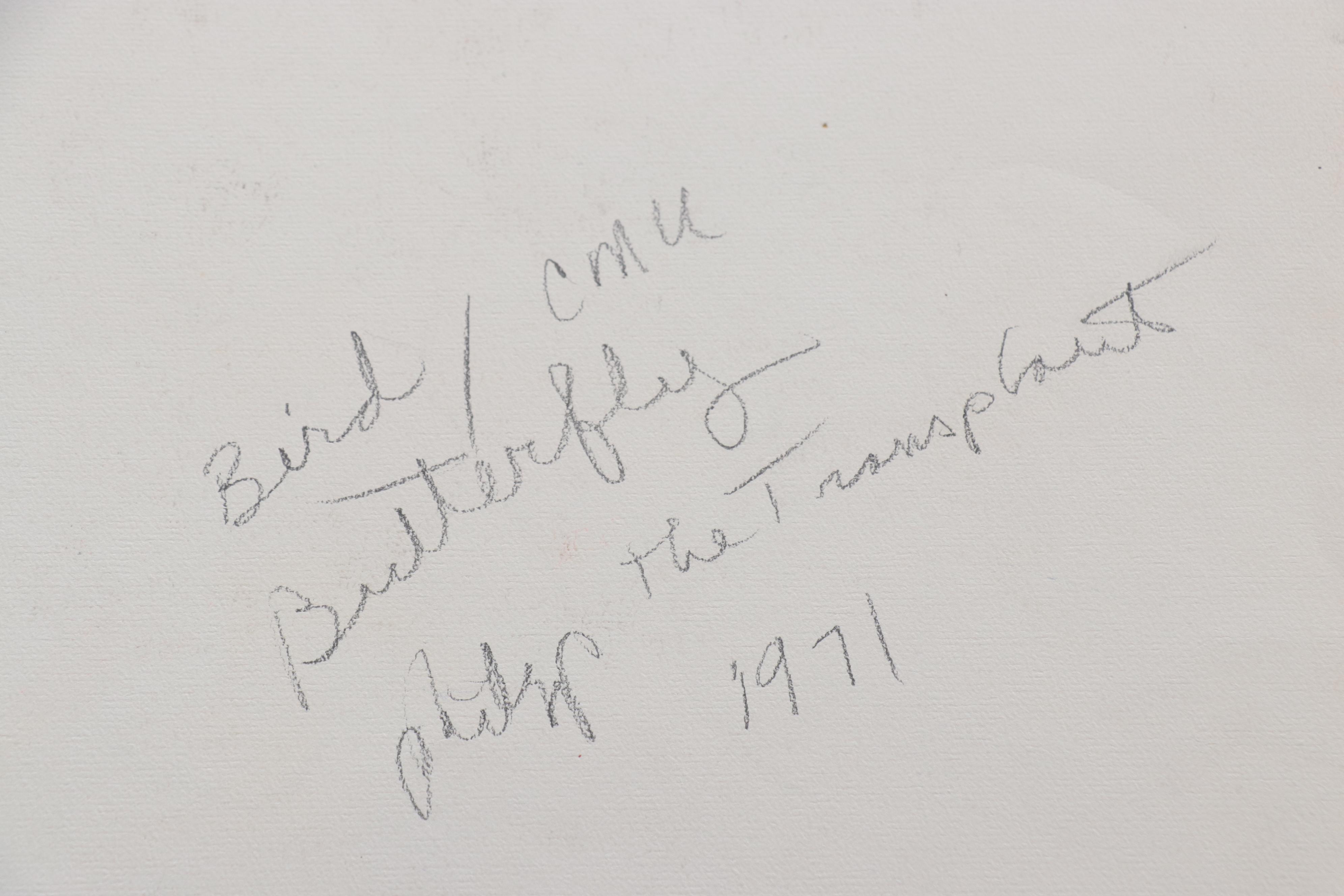 Philip the Transplant Relief Print "Bird/Butterfly" and More