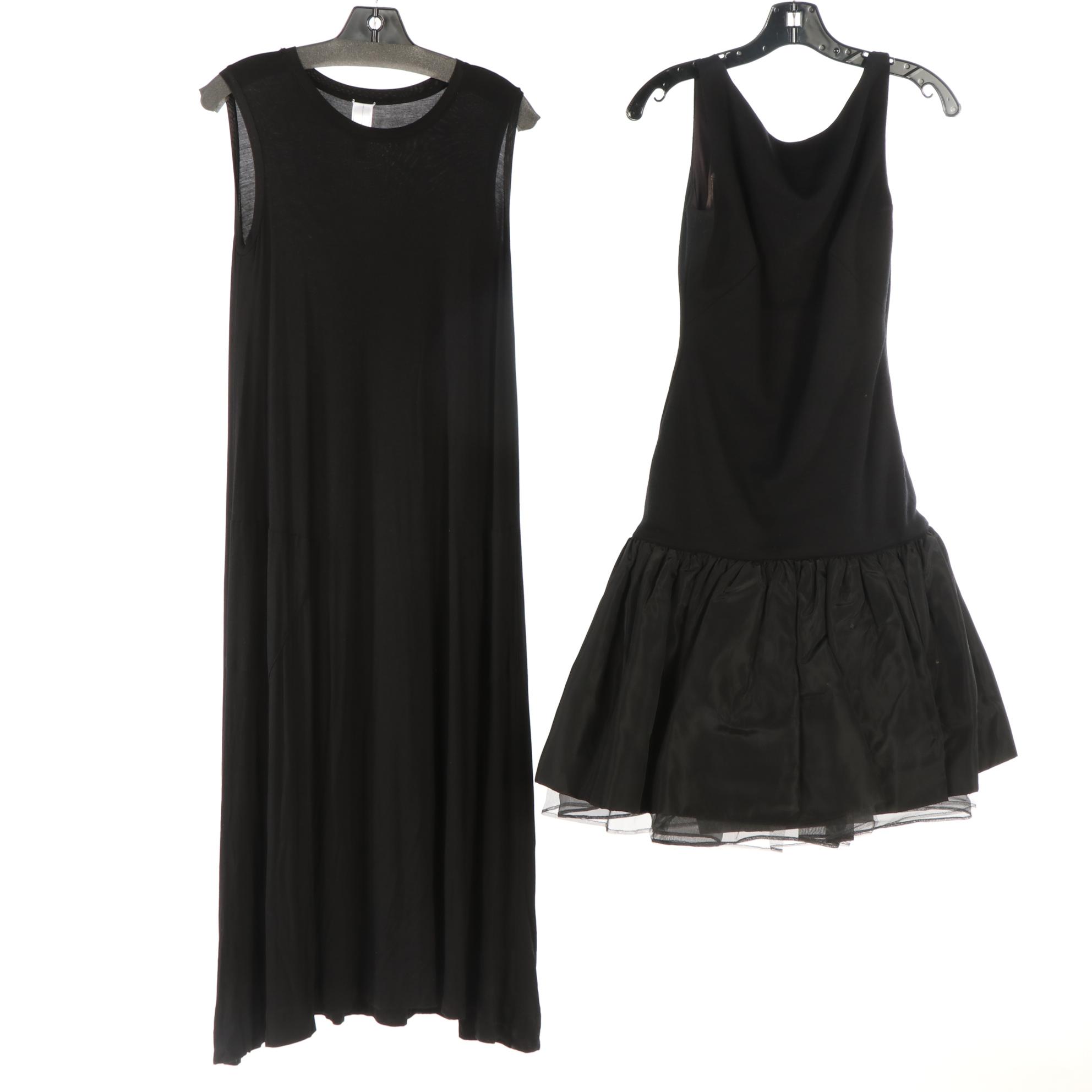 Kevan Hall Drop Waist Dress with Open Back, Wynne Layers Dress and Knit Bolero