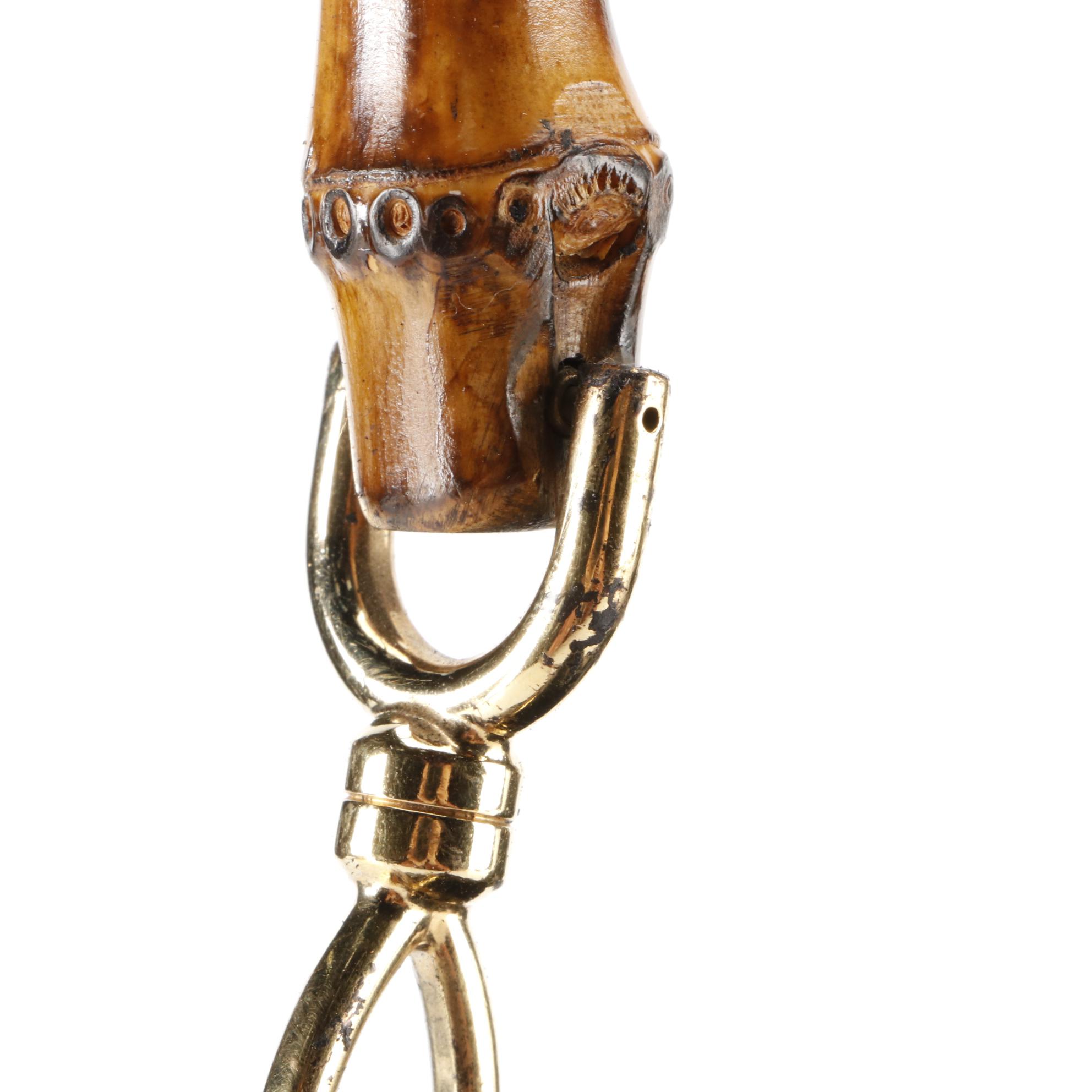 Gucci Bamboo Leather Shoulder Bag