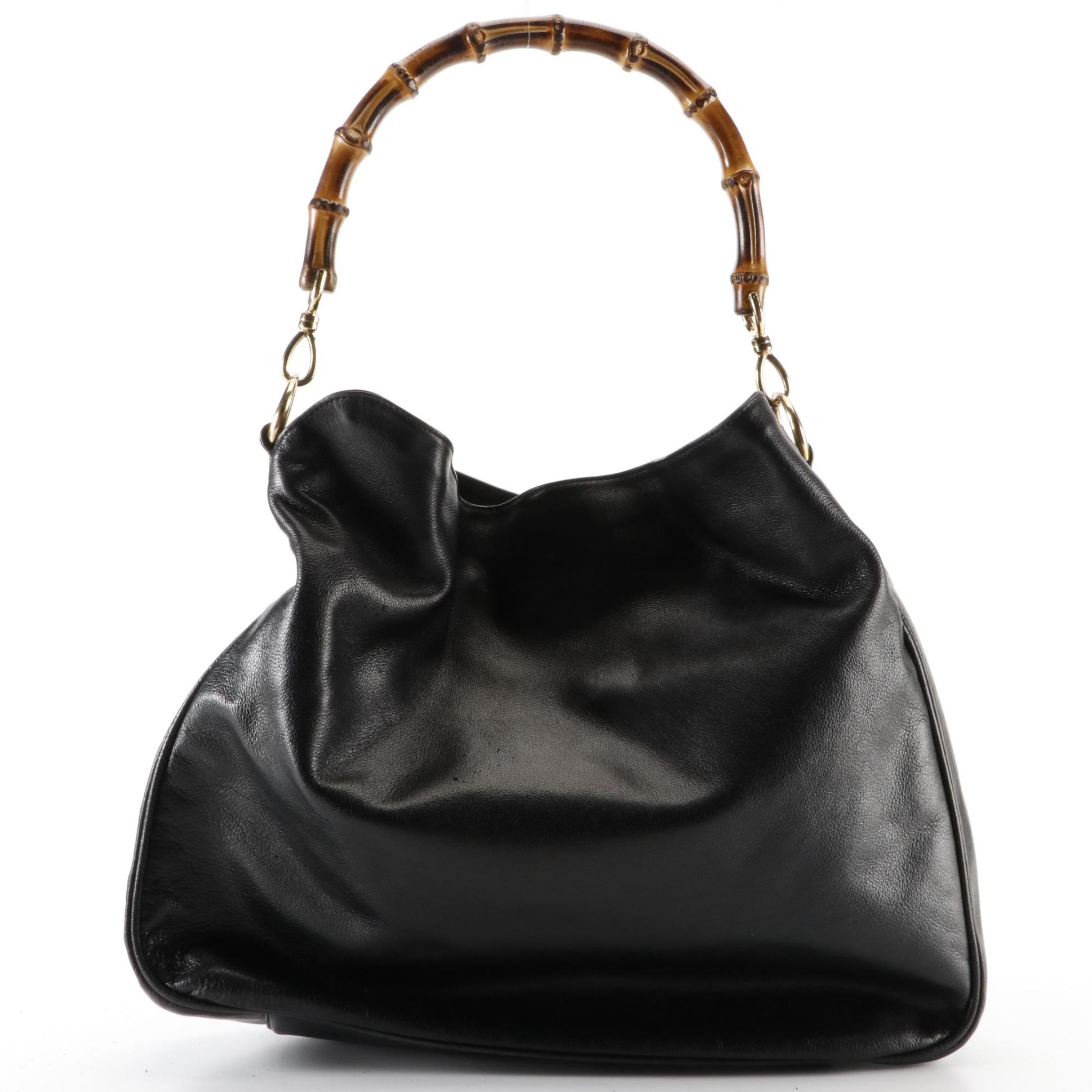 Gucci Bamboo Leather Shoulder Bag