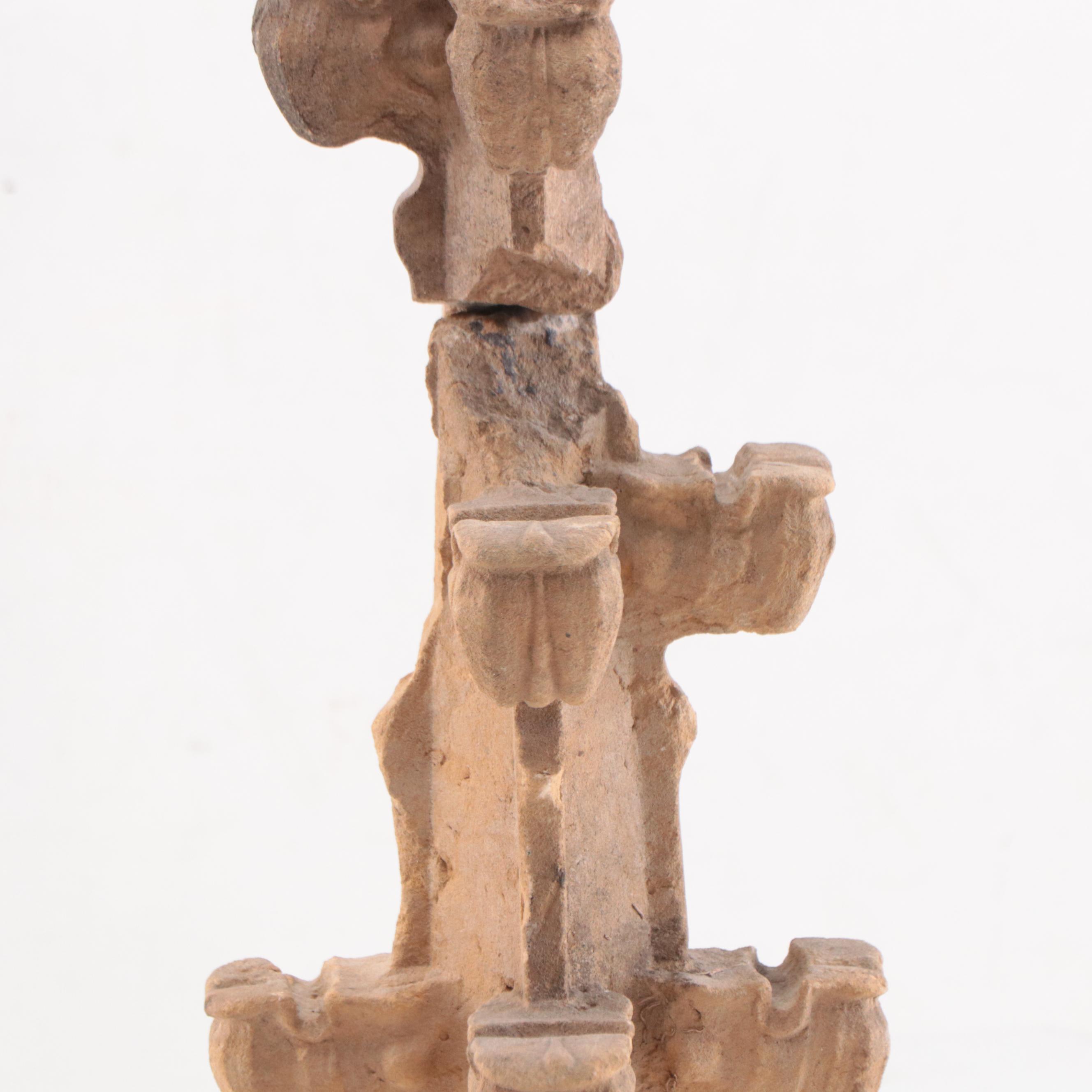 Carved Stone Pinnacle