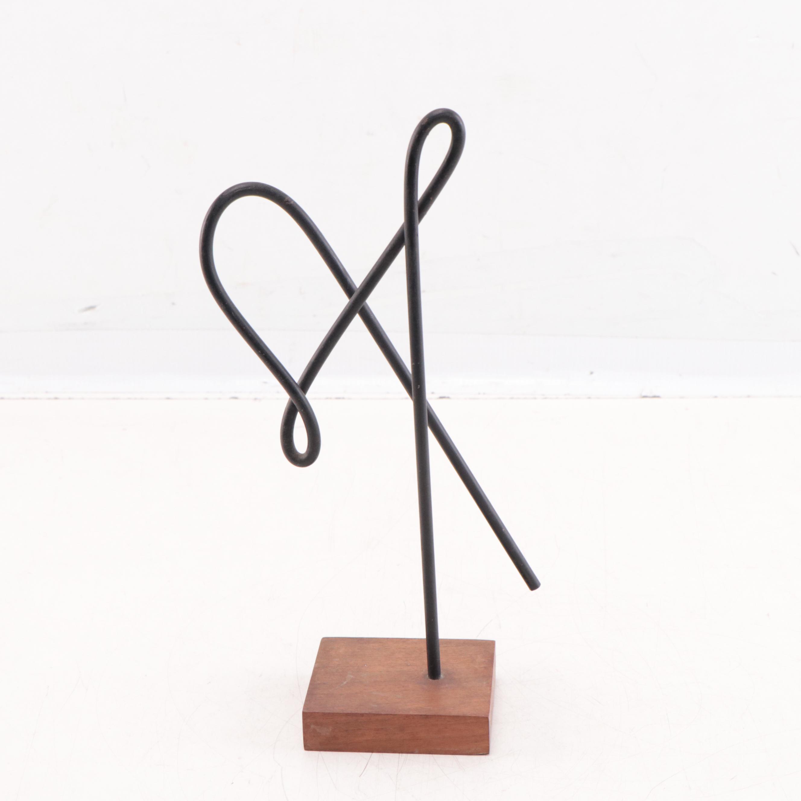 Minimalist Style Metal Sculptures