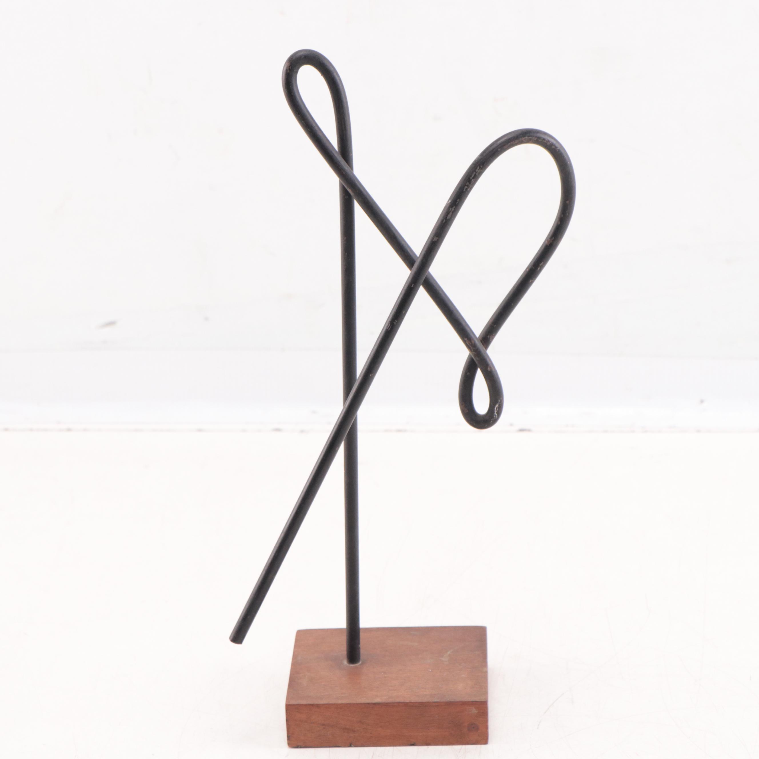 Minimalist Style Metal Sculptures