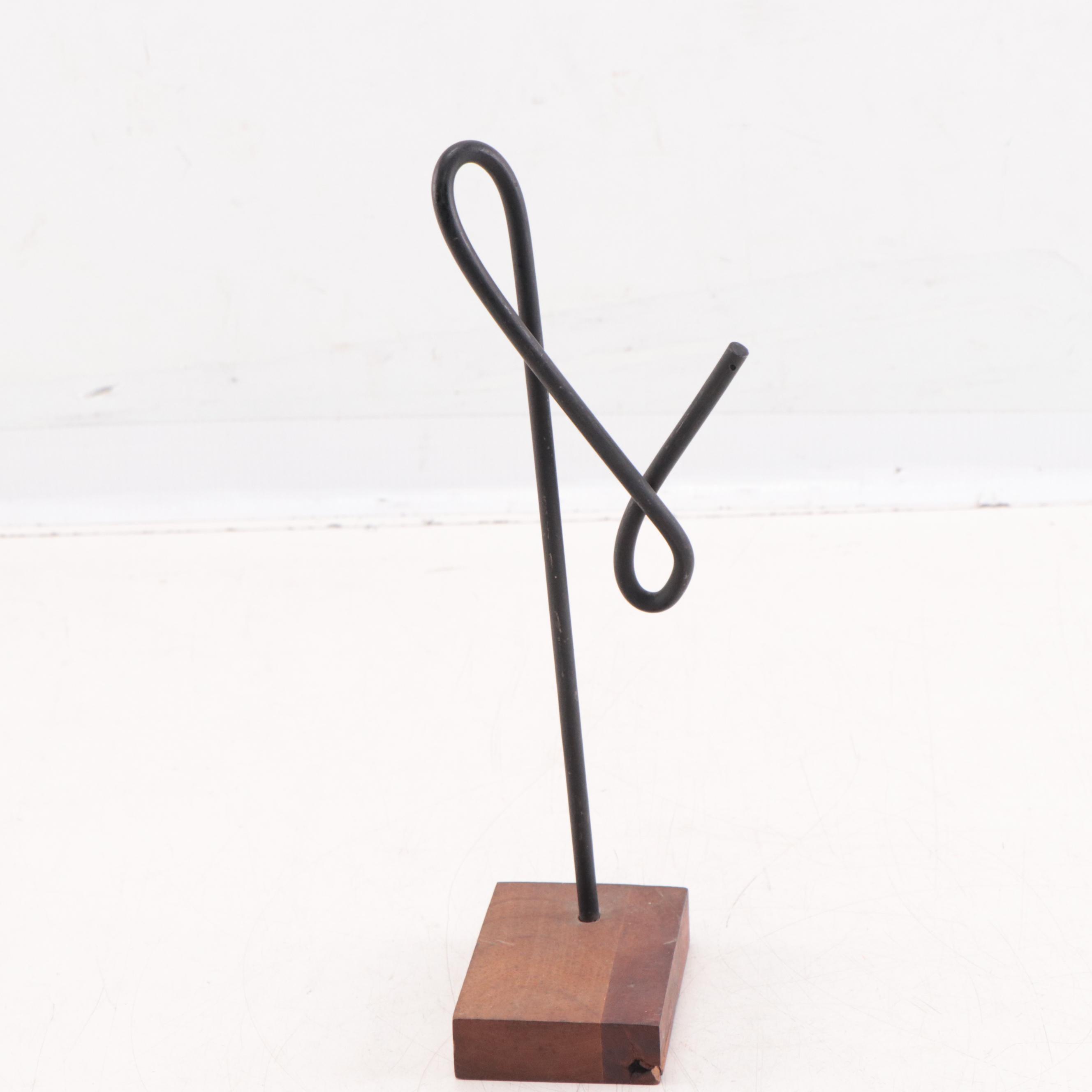 Minimalist Style Metal Sculptures