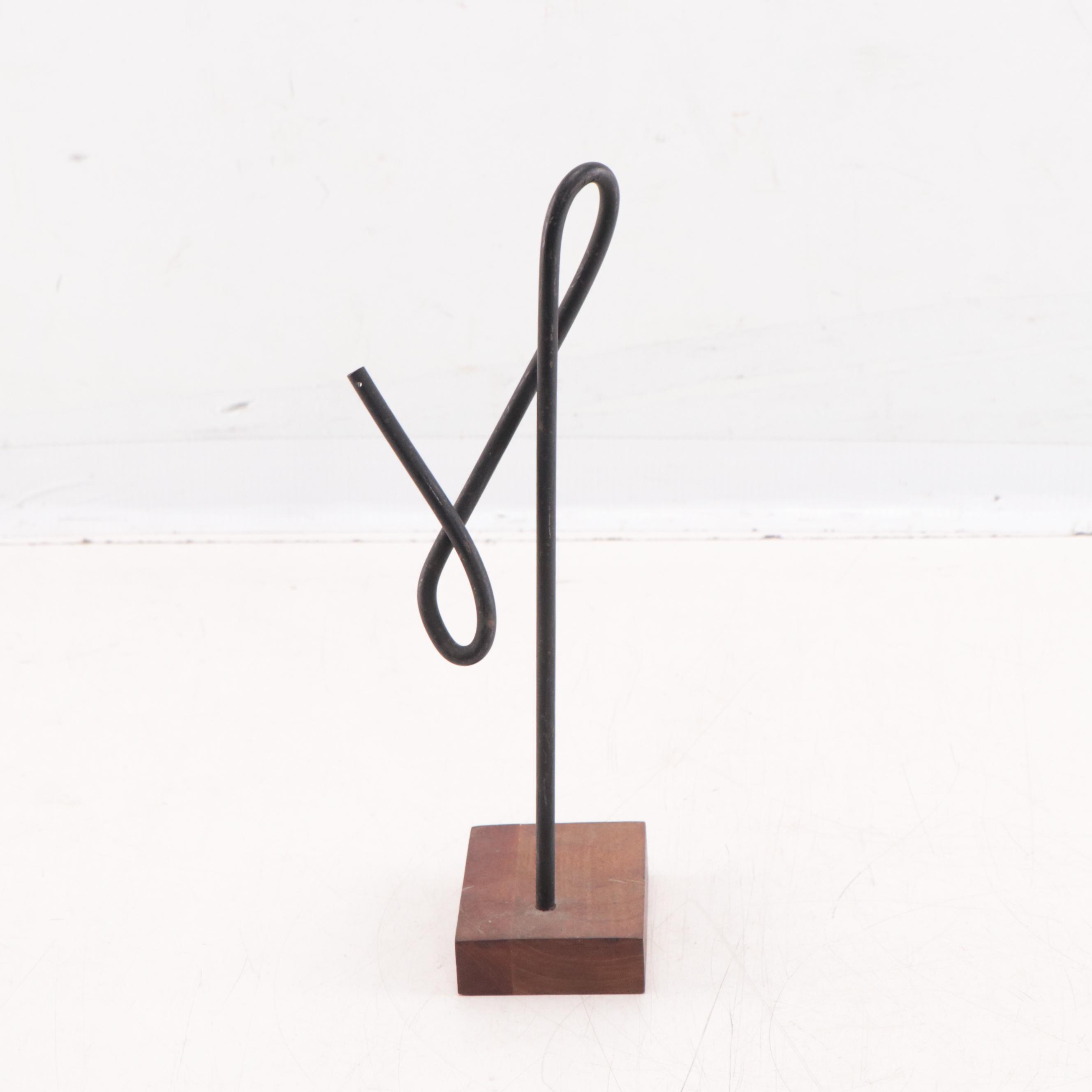 Minimalist Style Metal Sculptures