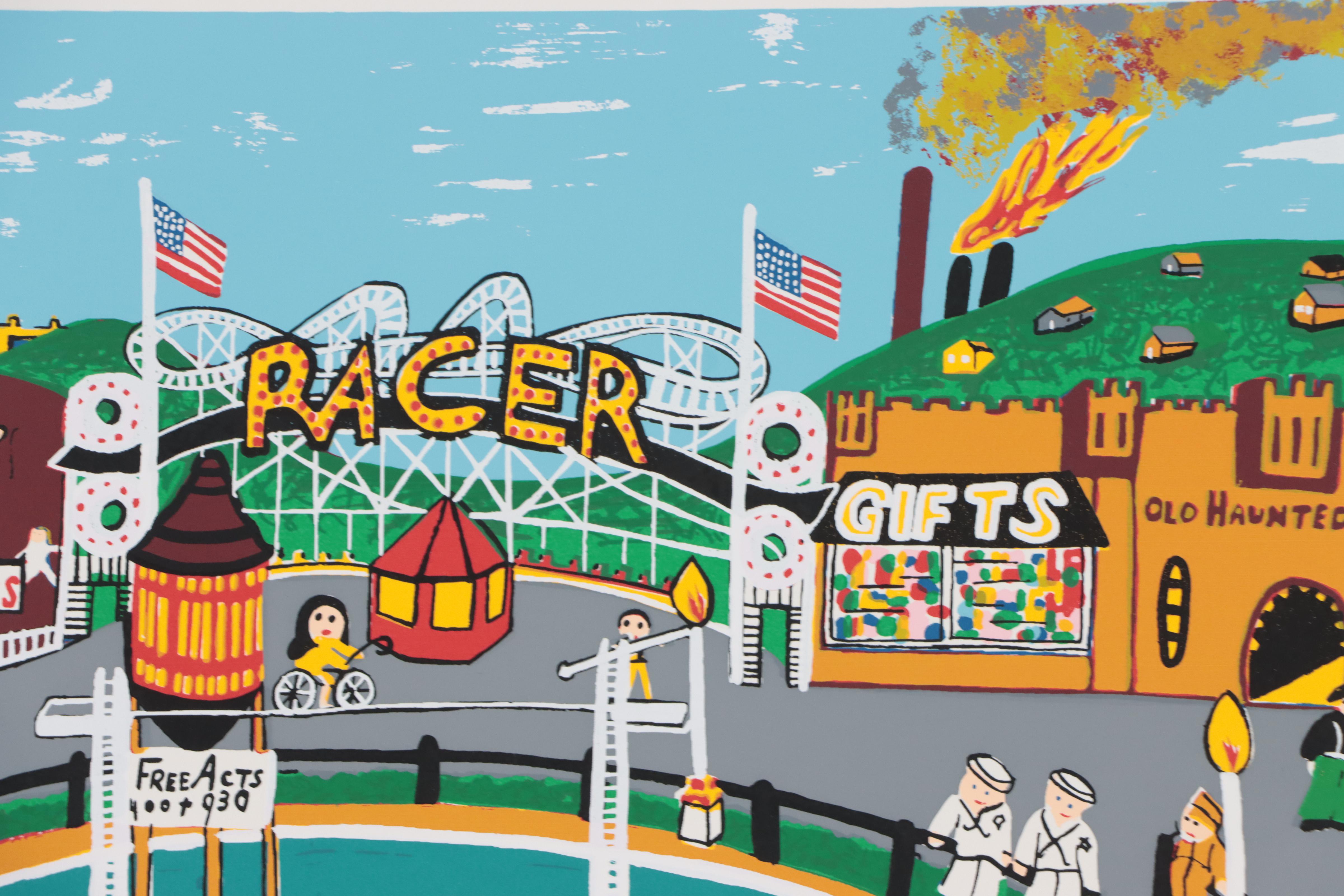 Kathleen Ferri Serigraph "Lagoon Stage"