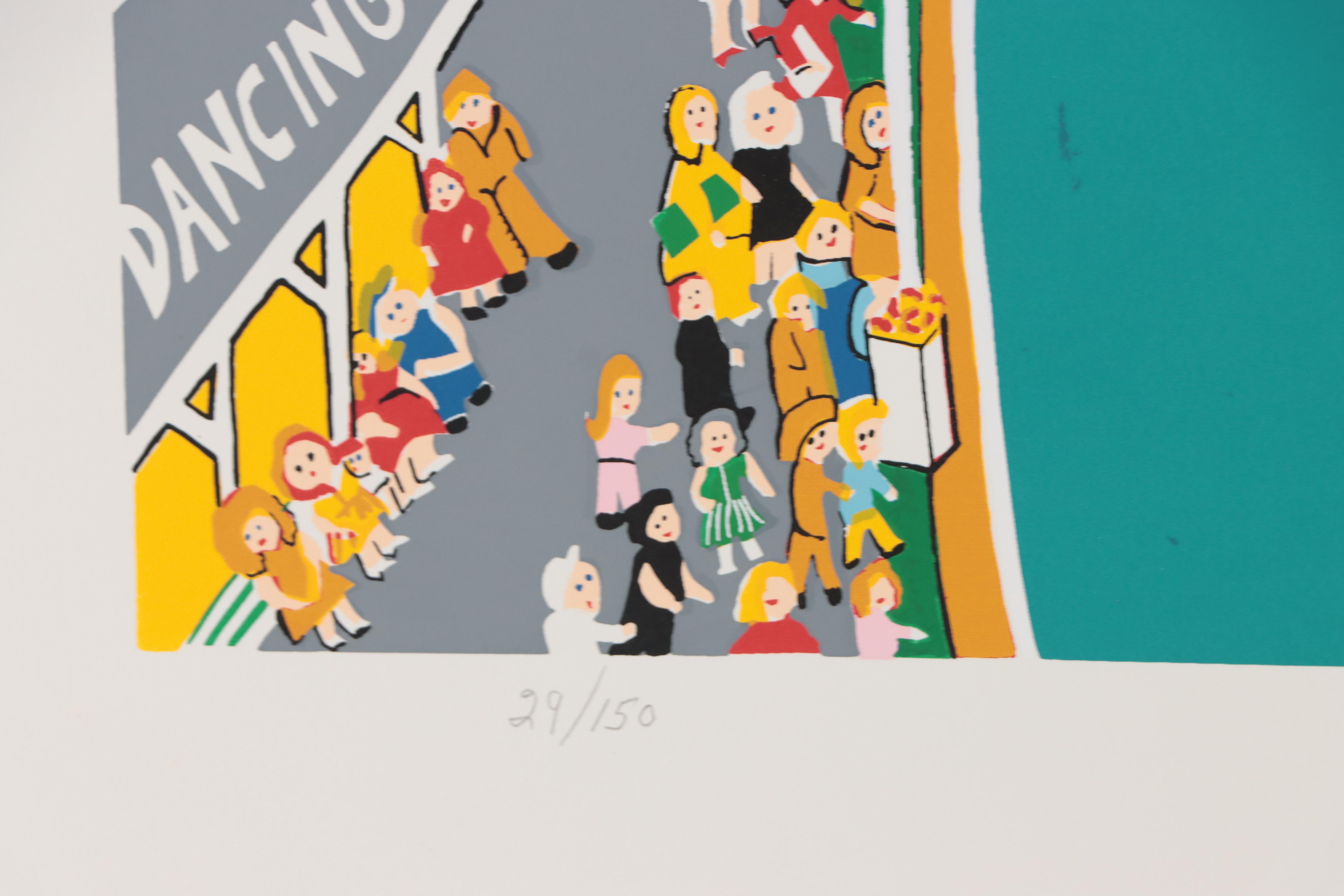 Kathleen Ferri Serigraph "Lagoon Stage"