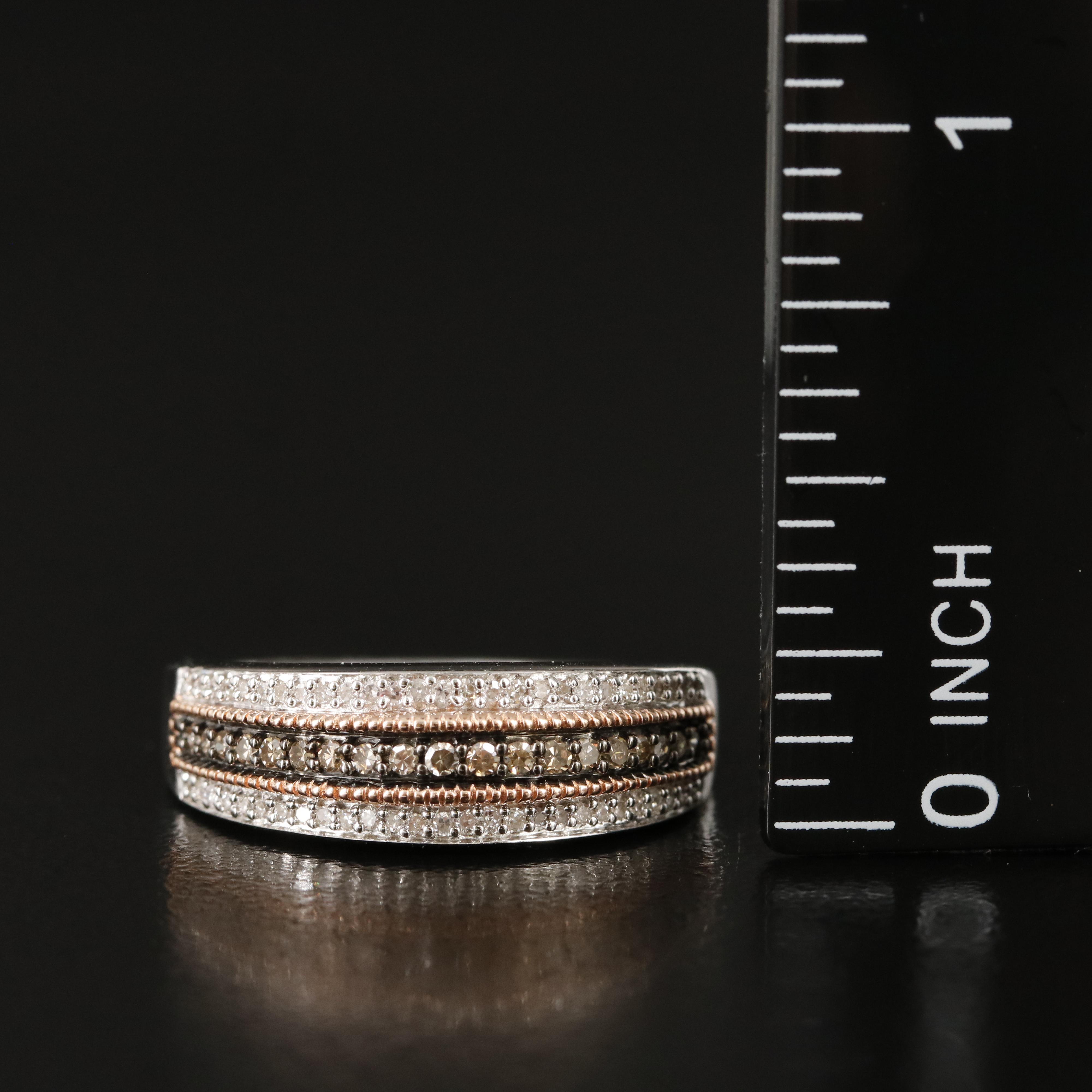Sterling Diamond Band