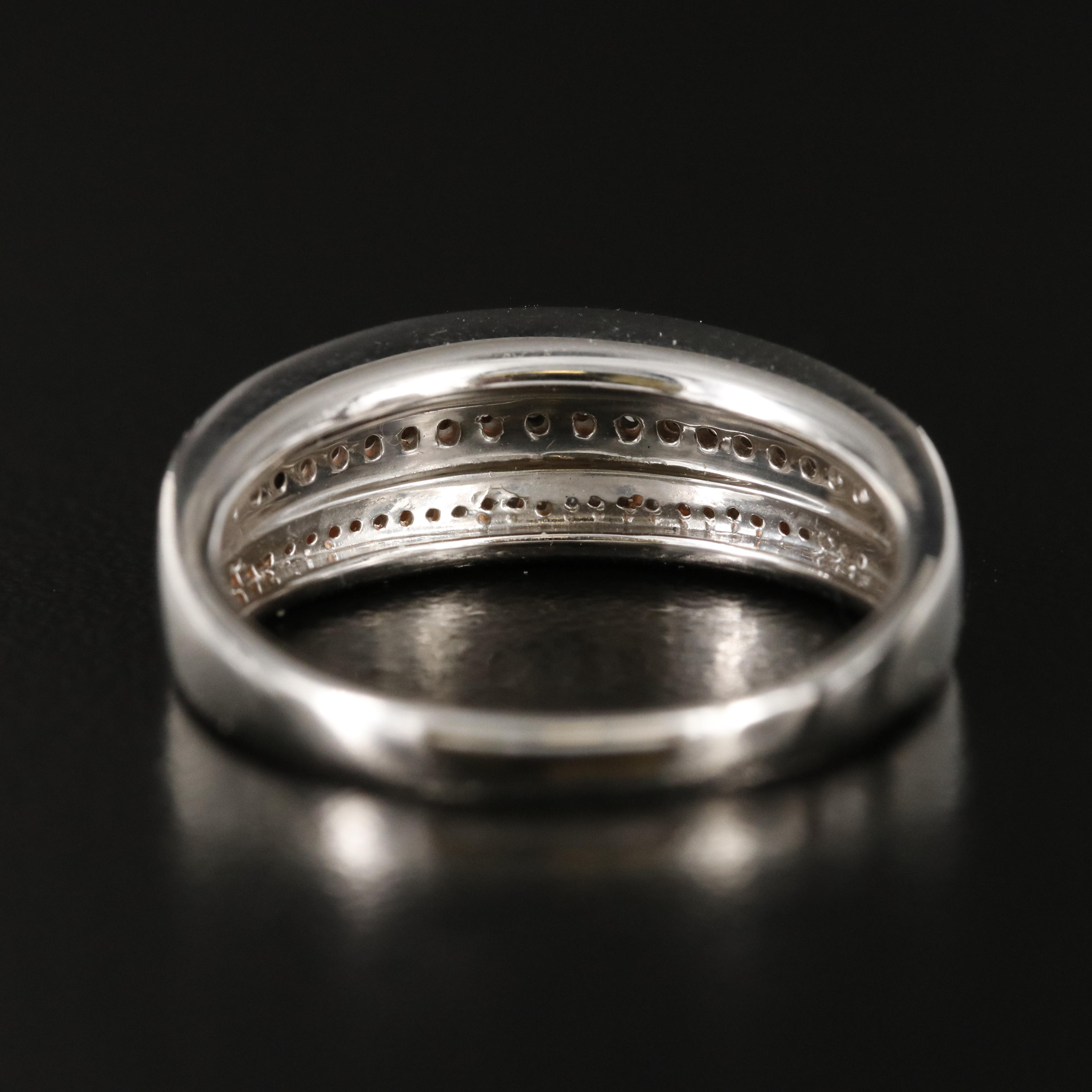 Sterling Diamond Band