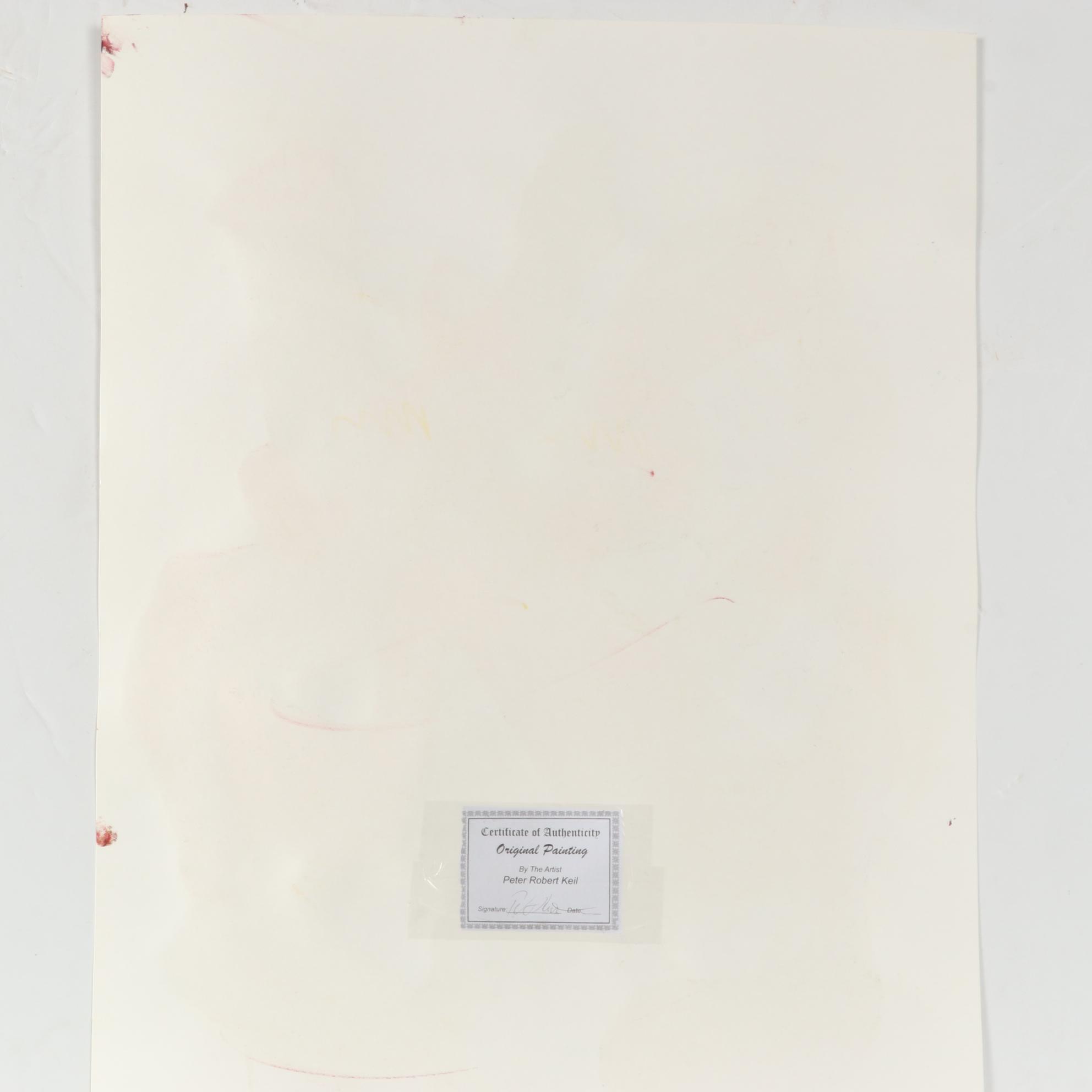 Peter Keil Abstract Acrylic Portrait