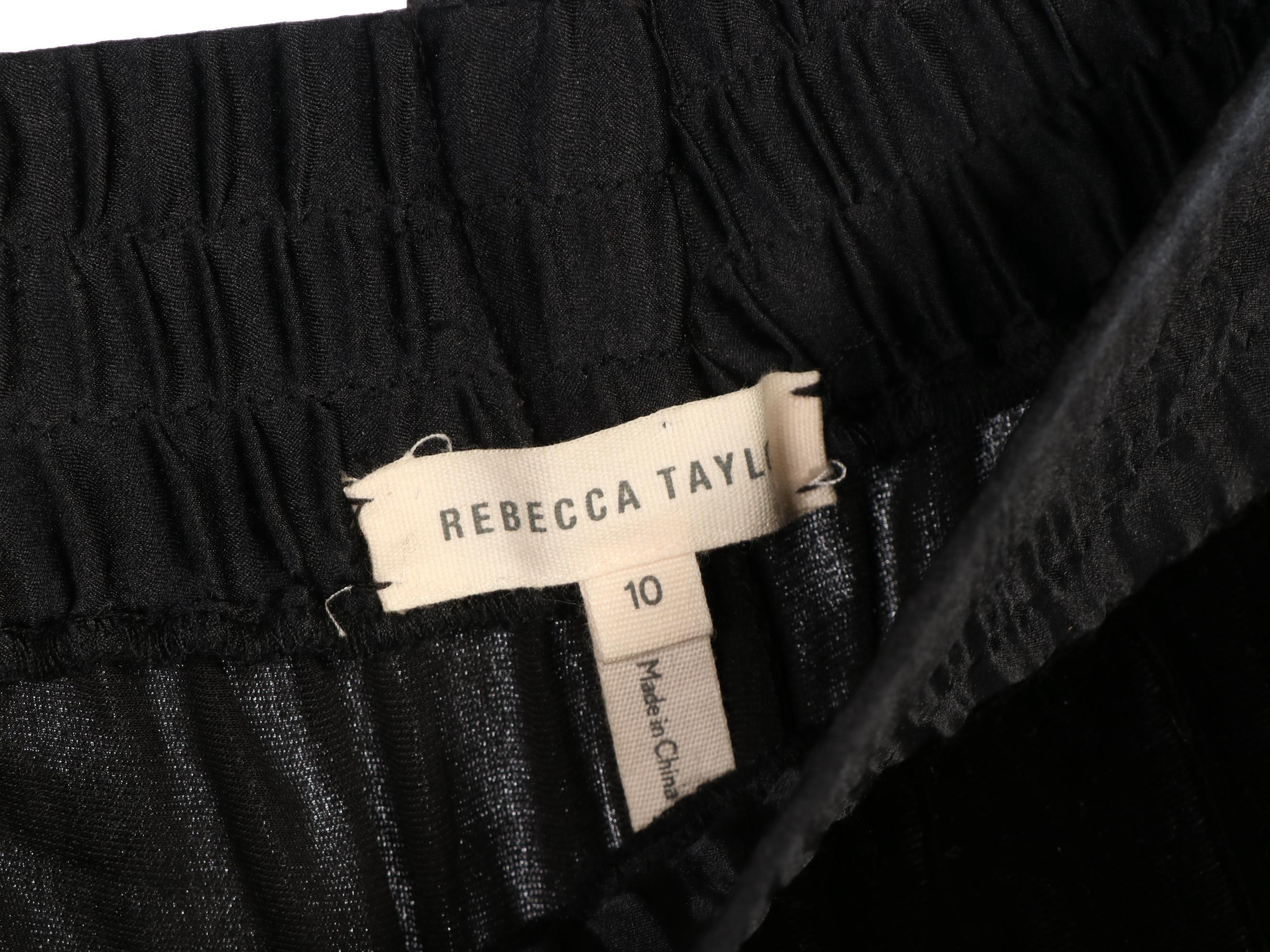 Colleen Lopez Tops and Rebecca Taylor Velvet Pants